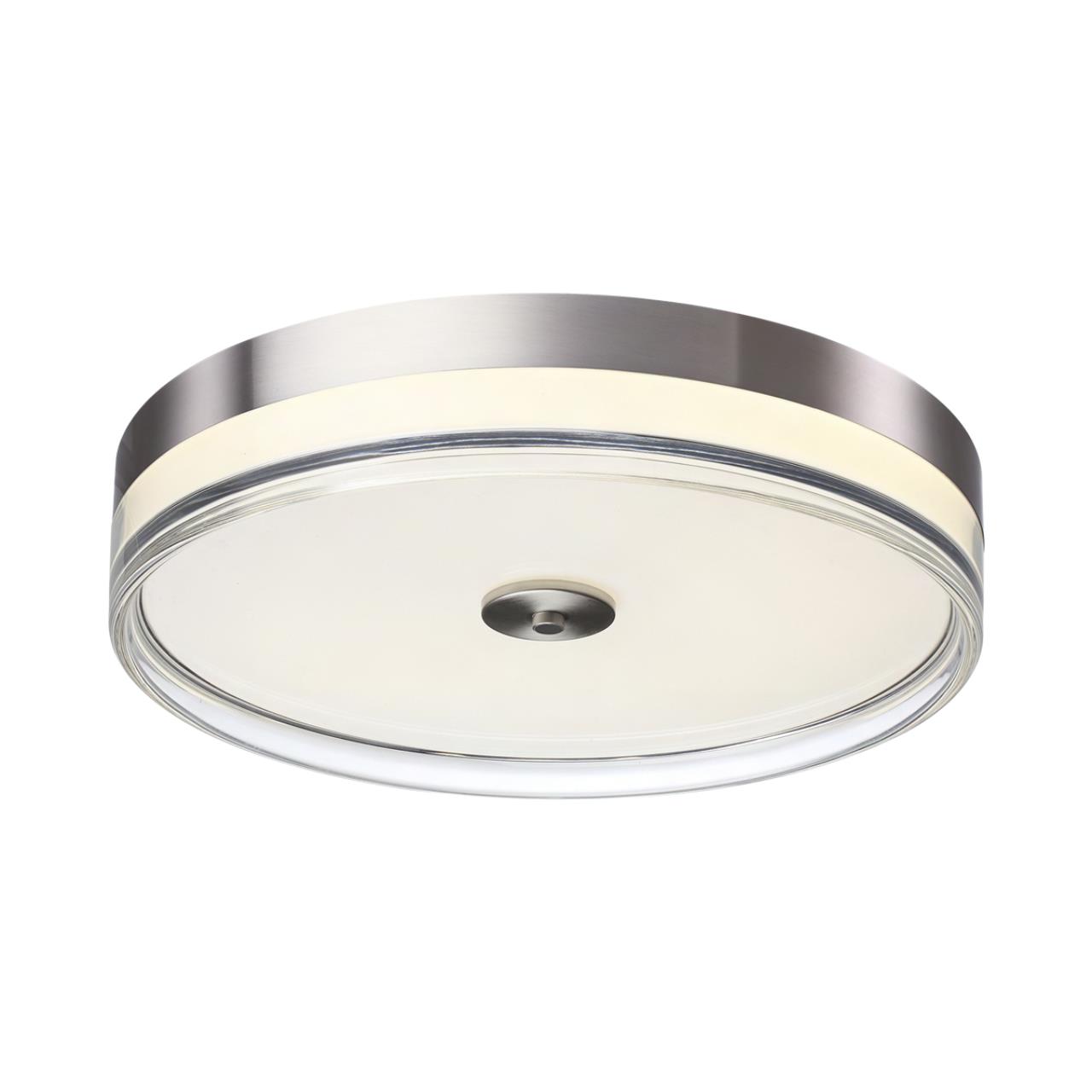 Настенно-потолочный светильник SONEX MITRA LED ETERNA никель LED*1 76W
