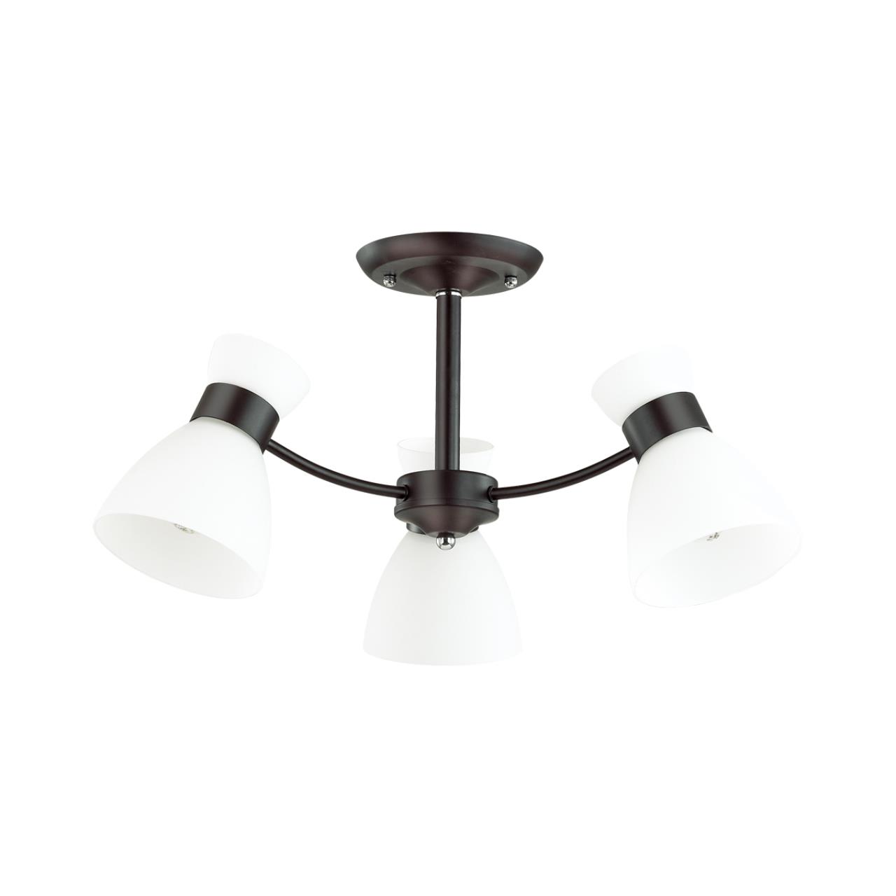 Люстра потолочная LUMION COMFI WILMA черный E27*3 10W