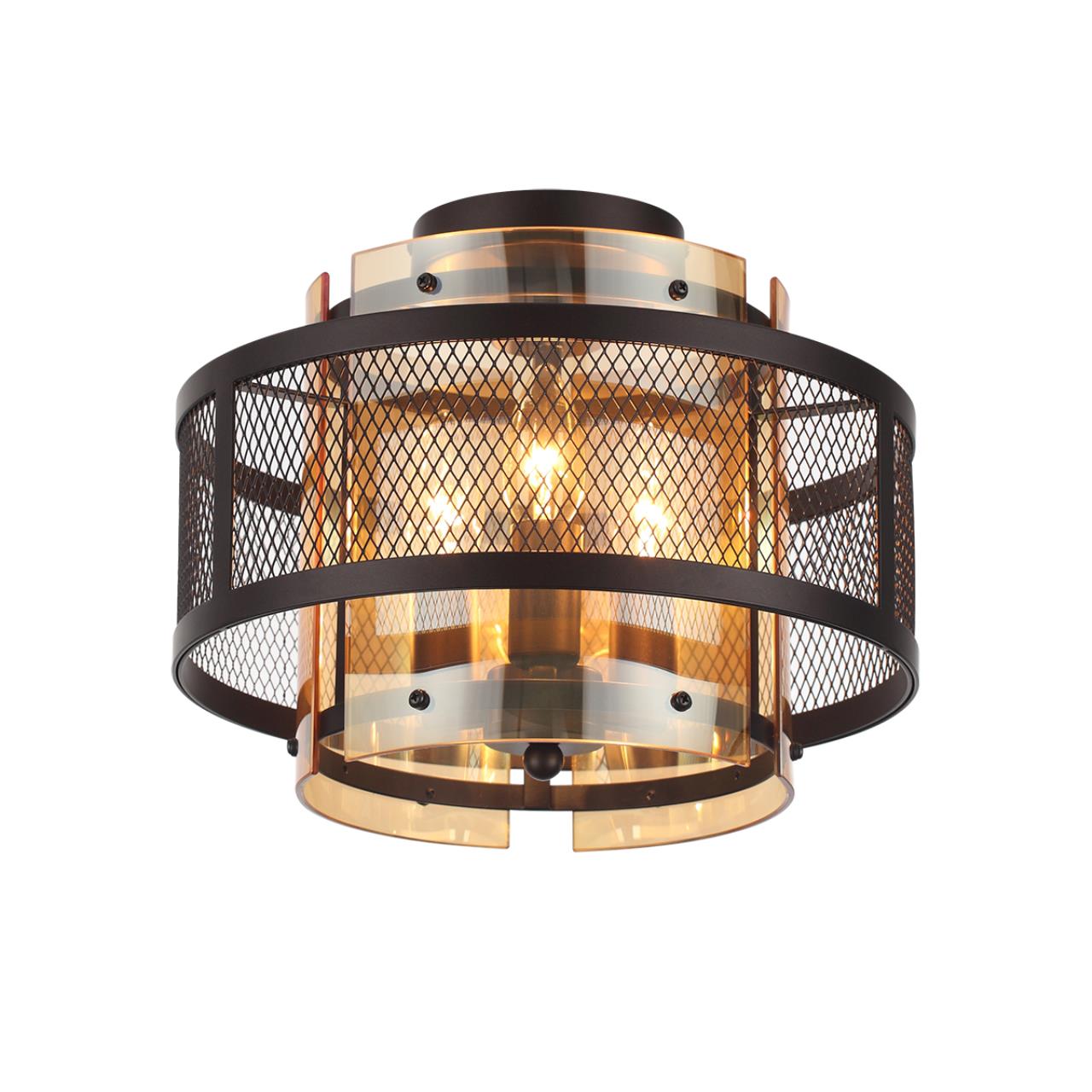 Люстра потолочная LUMION MODERNI ZARINA черный E14*3 10W