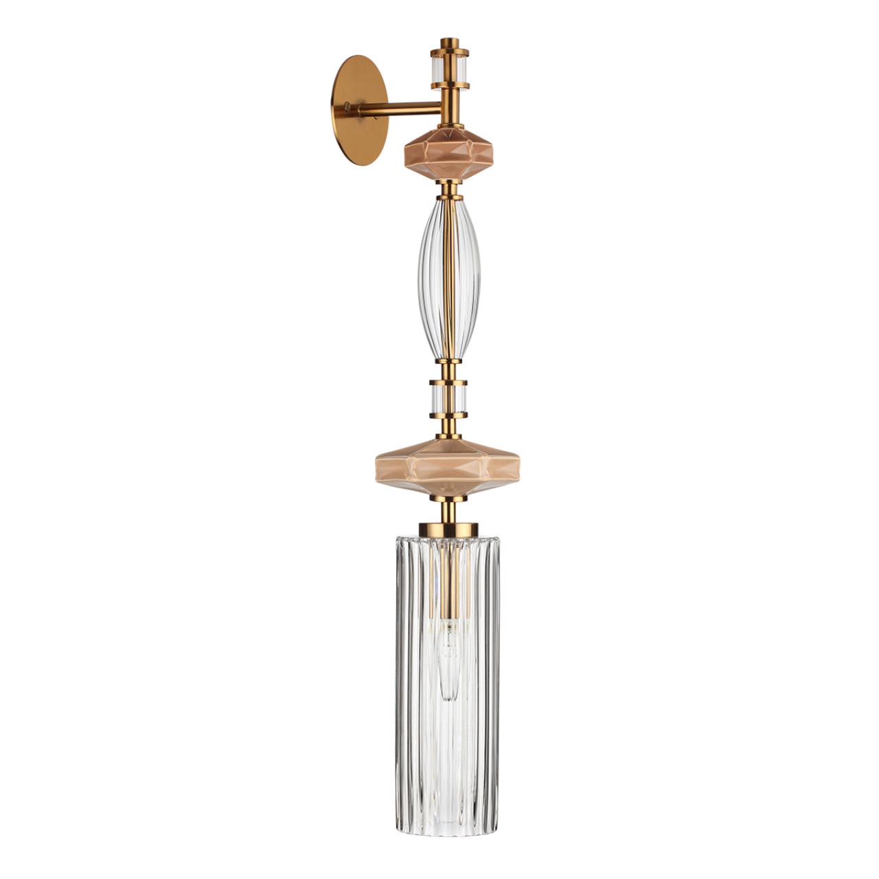 Настенный светильник ODEON LIGHT EXCLUSIVE MODERN TERRA античная бронза, латунь E14*1 10W