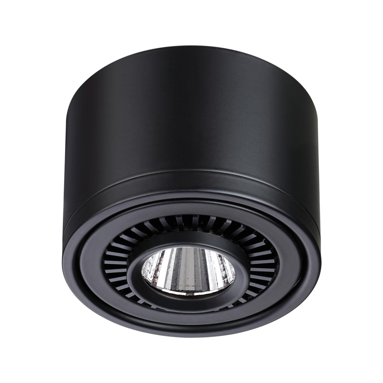 Светильник накладной светодиодный NOVOTECH OVER GESSO черный LED 9W