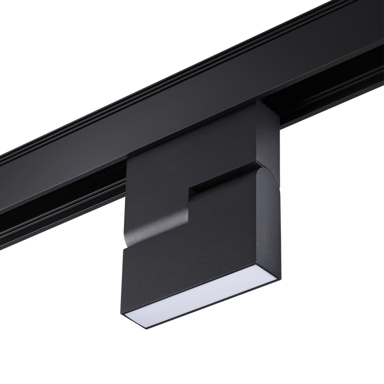 Трековый светильник для низковольного шинопровода NOVOTECH SHINO KIT черный LED*1 10W 4000К