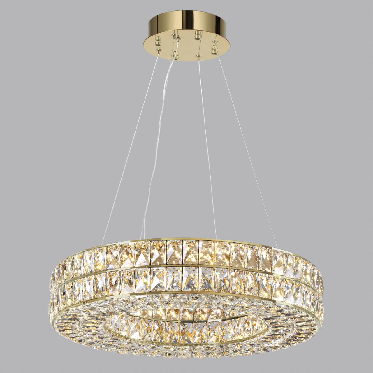 Люстра ODEON LIGHT L-VISION PANTA золотой LED*1 52W