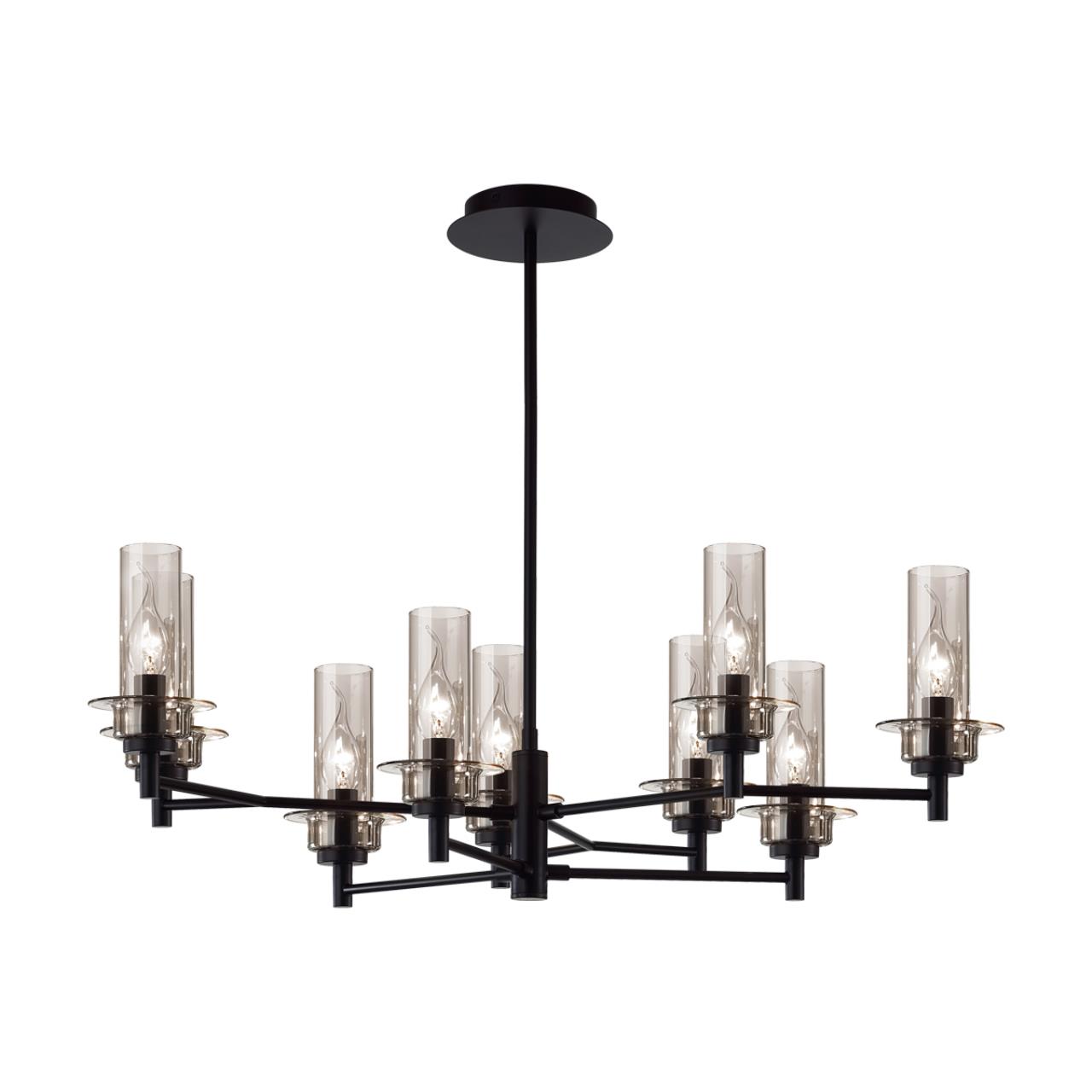 Люстра на штанге LUMION CLASSI MADONNA черный E14*9 10W