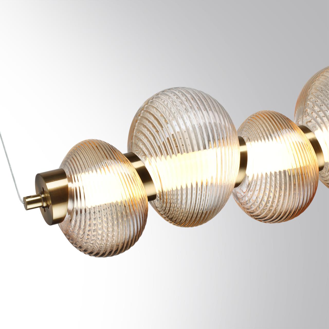 Подвес ODEON LIGHT L-VISION BRUCO бронзовый LED*1 24W