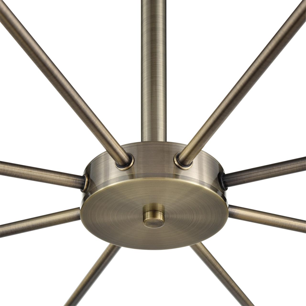 Люстра на штанге LUMION COMFI MAVE бронзовый E14*8 10W
