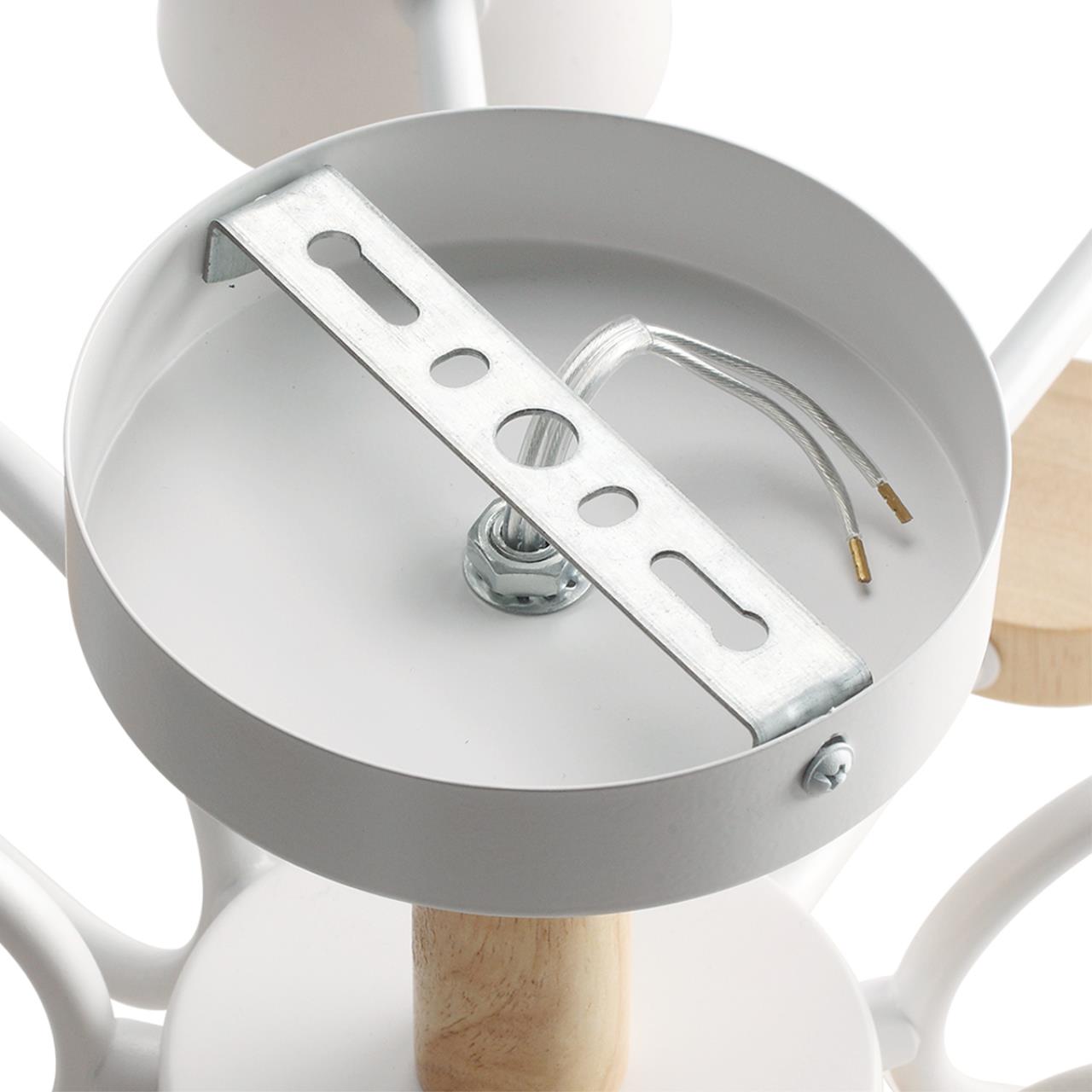 Люстра потолочная LUMION COMFI RONDO белый, бежевый GX53*10 10W