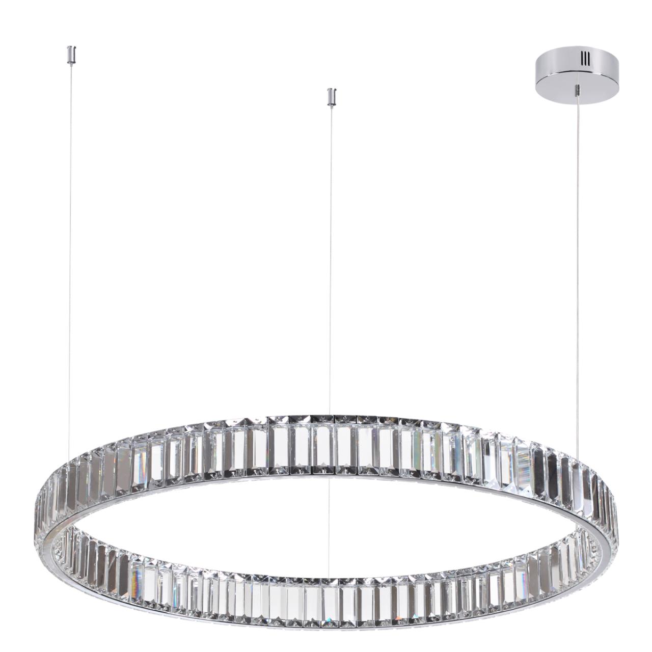 Люстра ODEON LIGHT L-VISION Vekia хром LED*1 45W