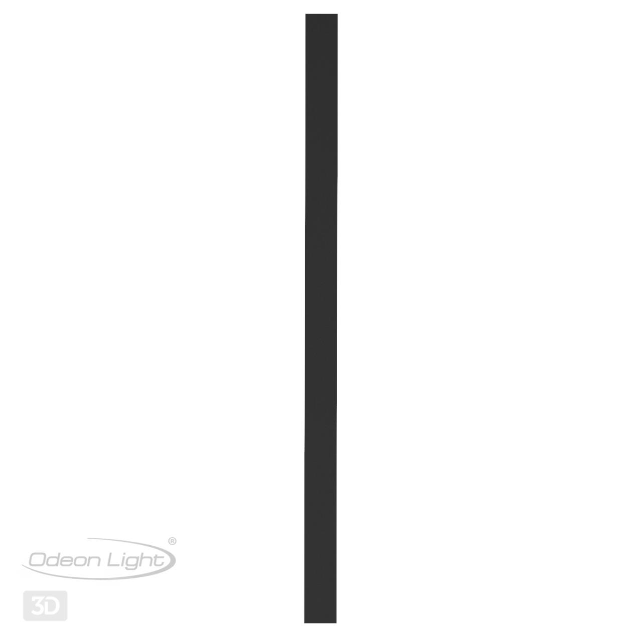 Настенный светильник ODEON LIGHT HIGHTECH FIBI черный LED*1 1*36W