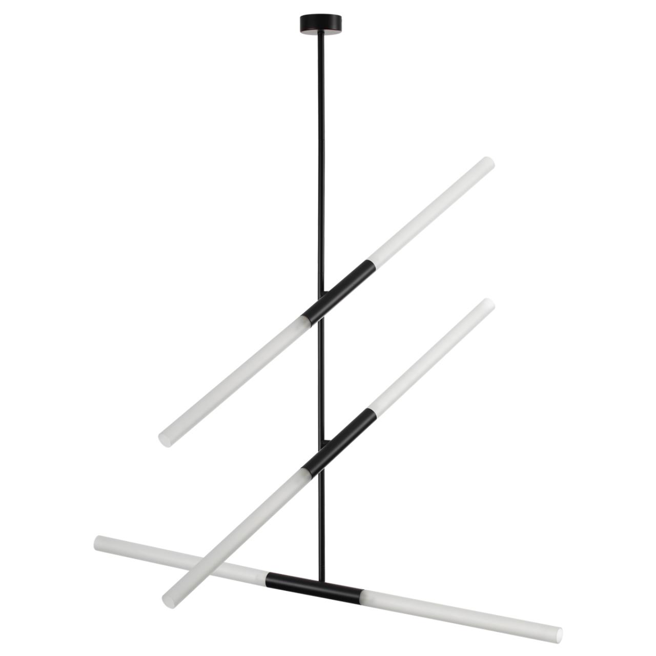 Потолочный светильник ODEON LIGHT HIGHTECH SOHO черный G9*6 10W плафон белый