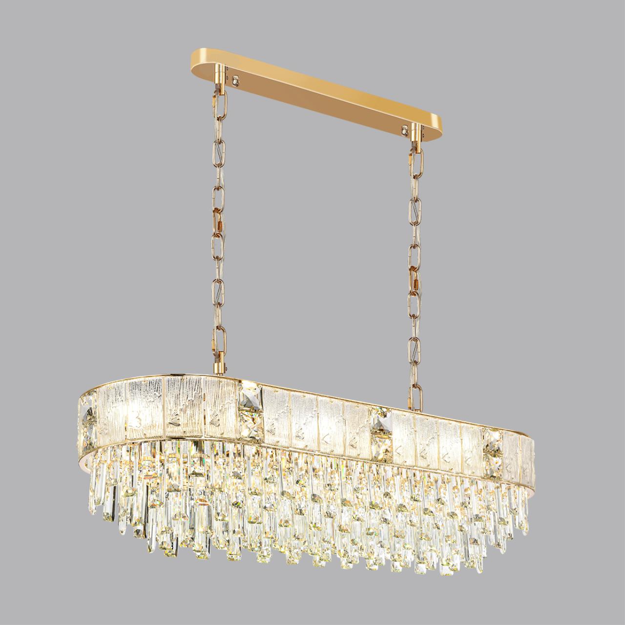 Люстра ODEON LIGHT HALL FIESTA золотой E14*14 10W