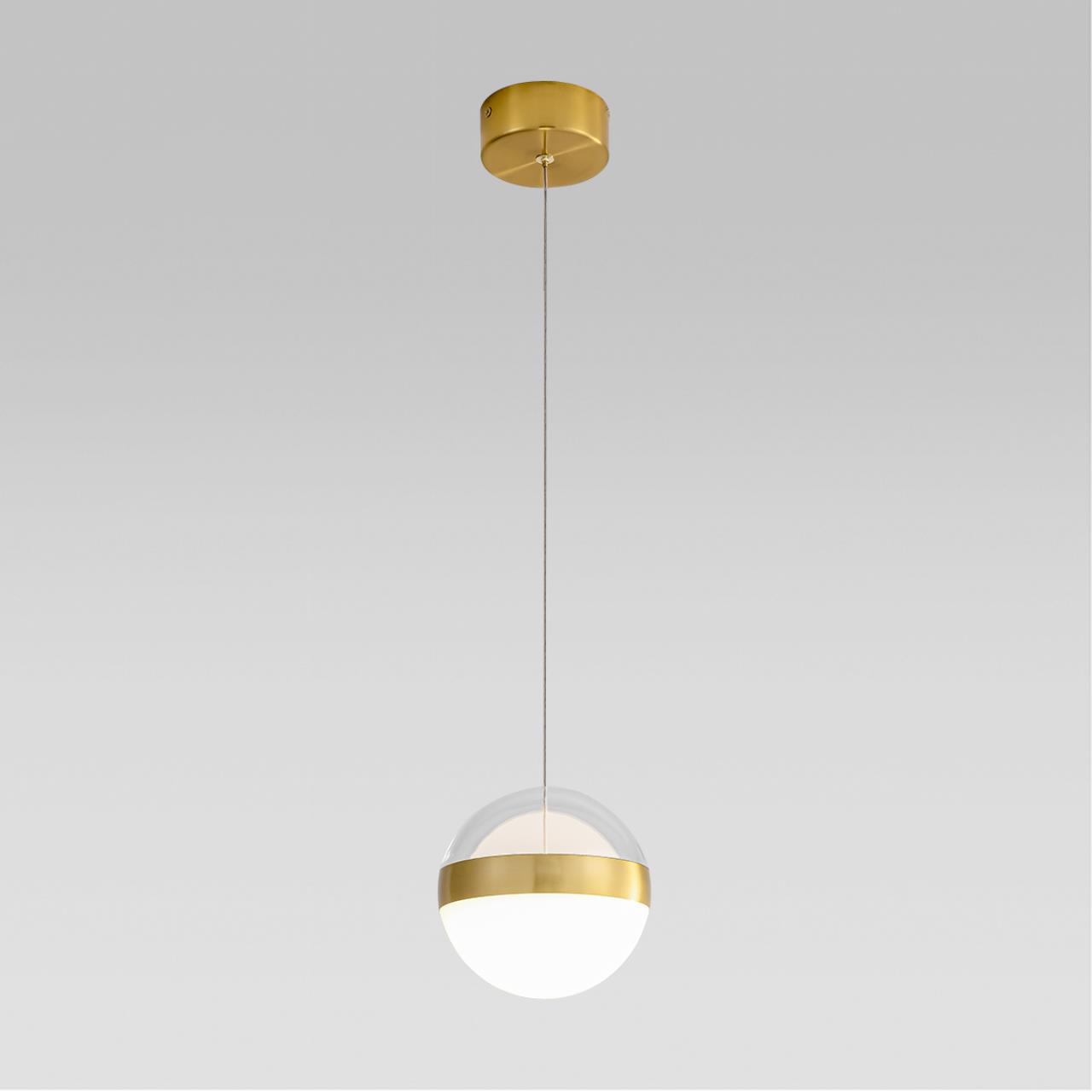 Подвес ODEON LIGHT L-VISION RONI античная бронза, латунь LED*1 12