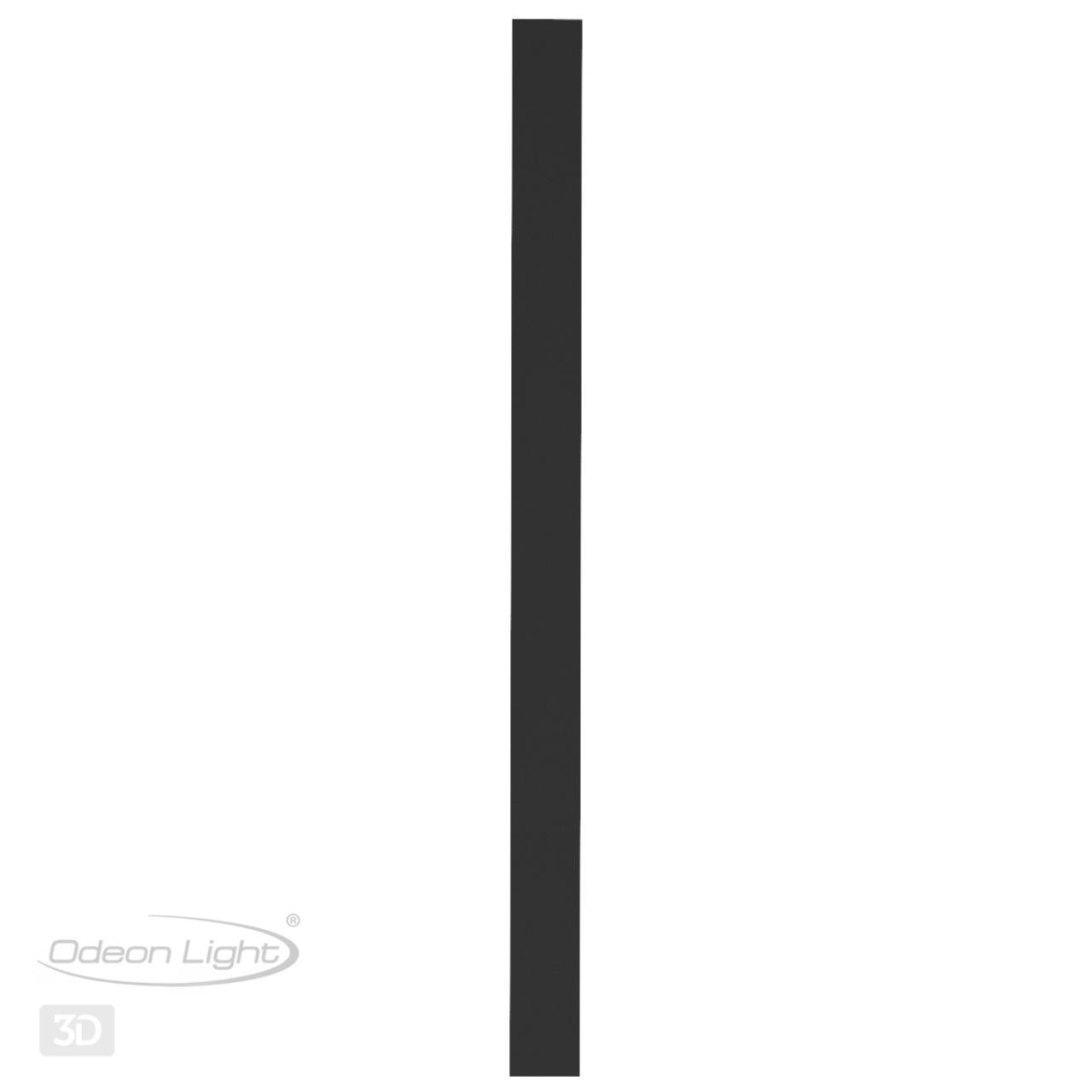 Настенный светильник ODEON LIGHT HIGHTECH FIBI черный LED*1 1*29W