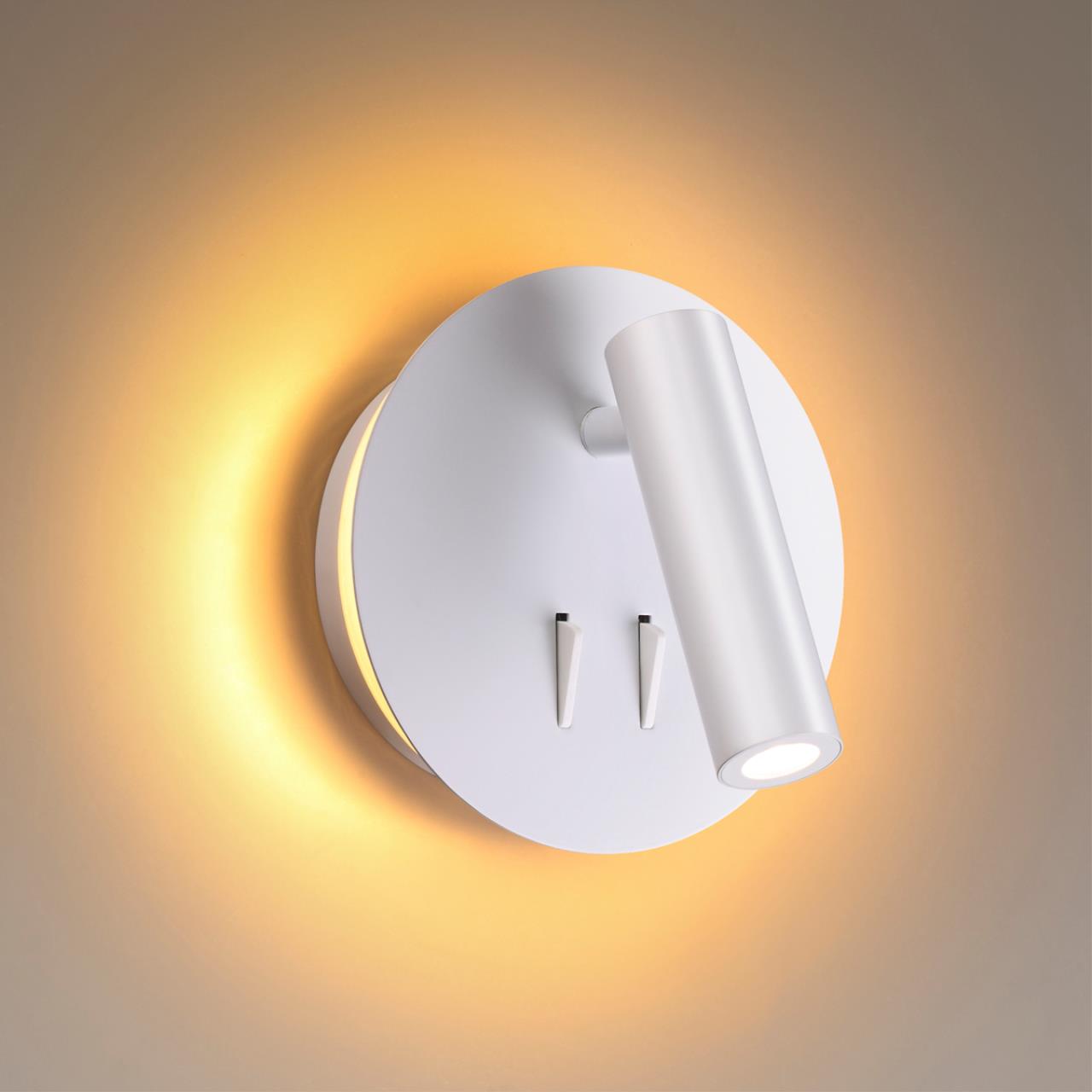 Настенный светильник ODEON LIGHT HIGHTECH BEAM белый