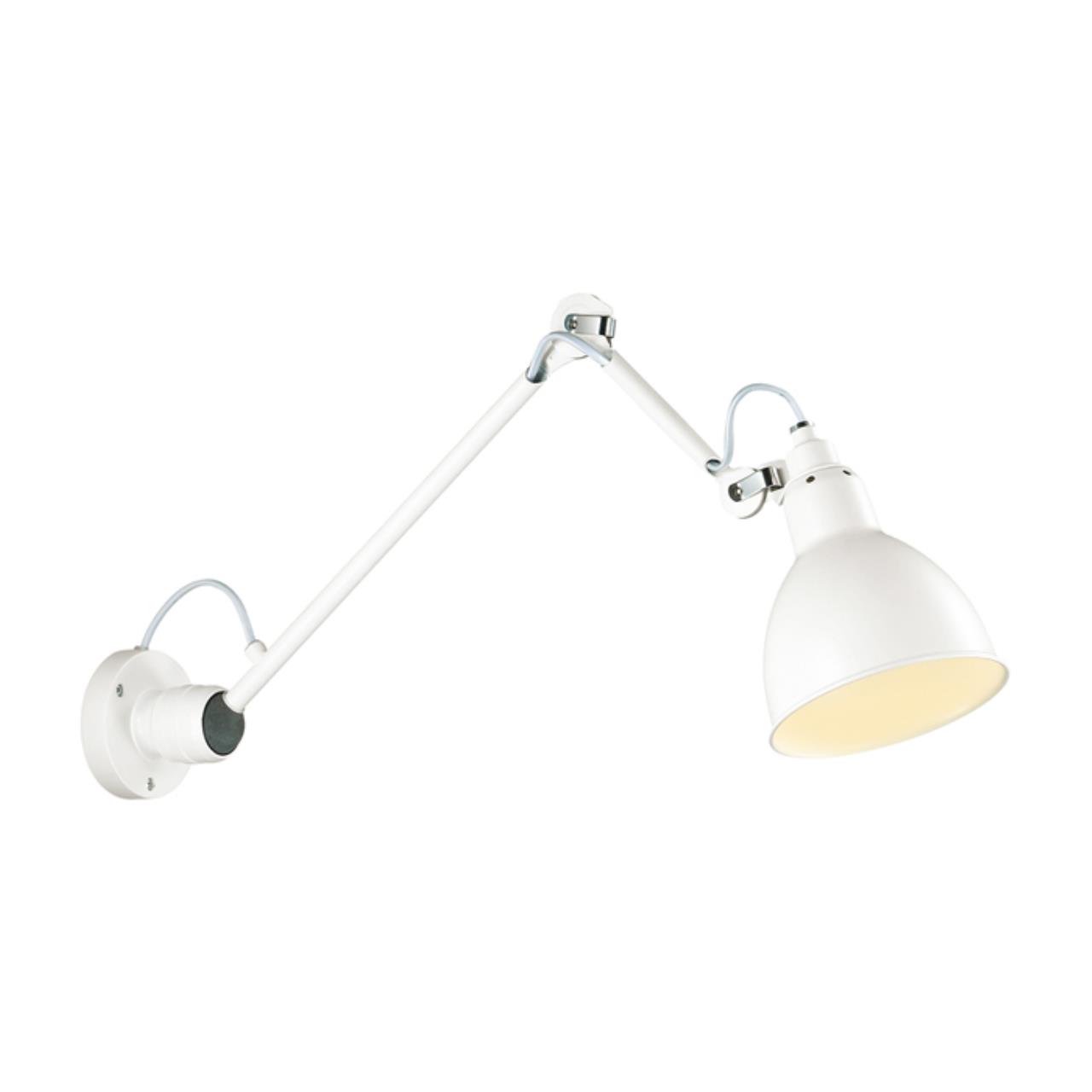 Настенный светильник на кронштейне ODEON LIGHT MODERN ARTA белый E14*1 10W