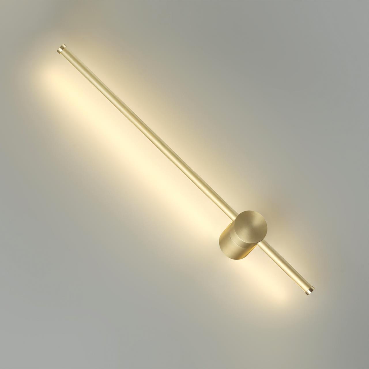 Настенный светильник LUMION LEDIO BRAM золотой LED*1 9W