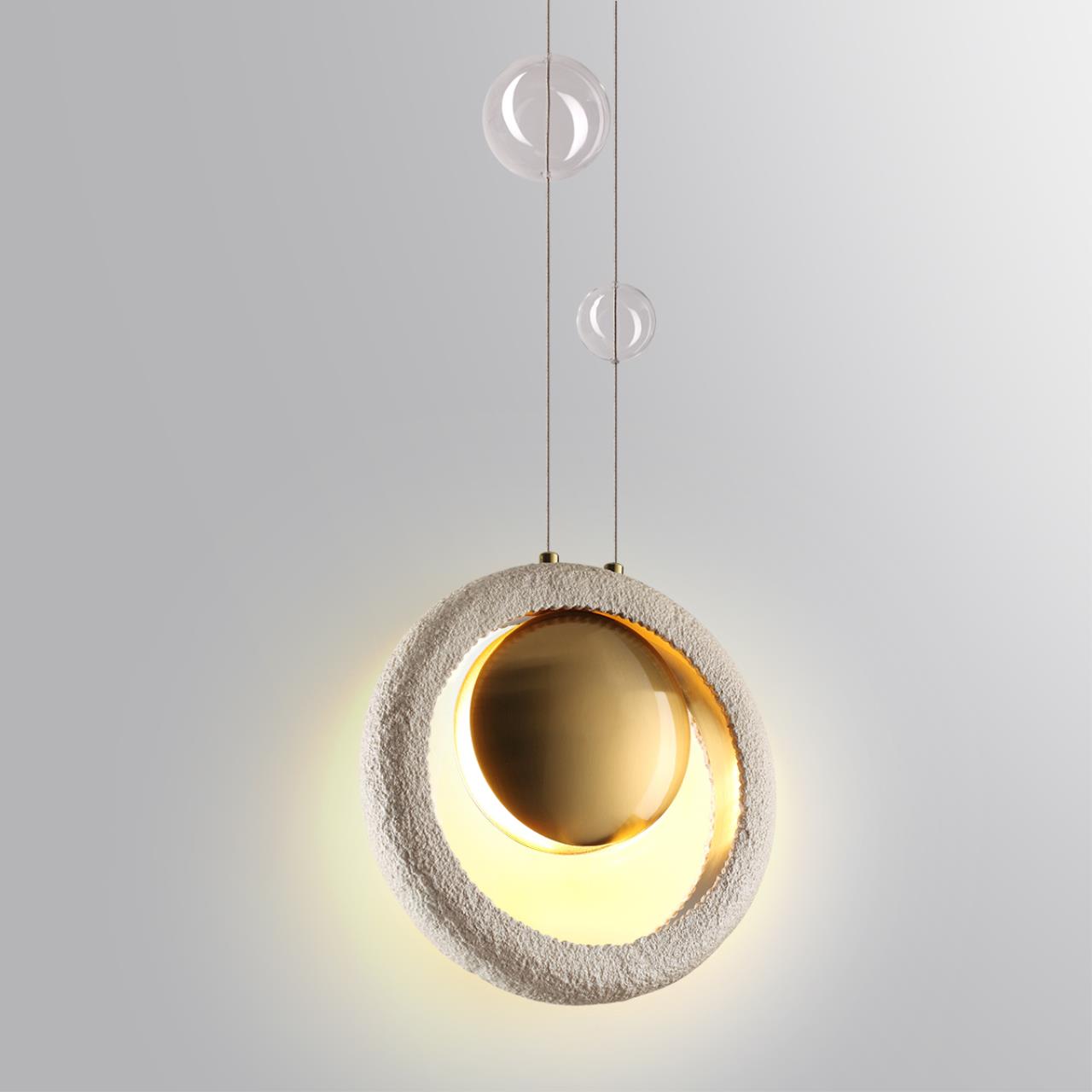 Подвес ODEON LIGHT EXCLUSIVE HIGHTECH SATURN бронзовый