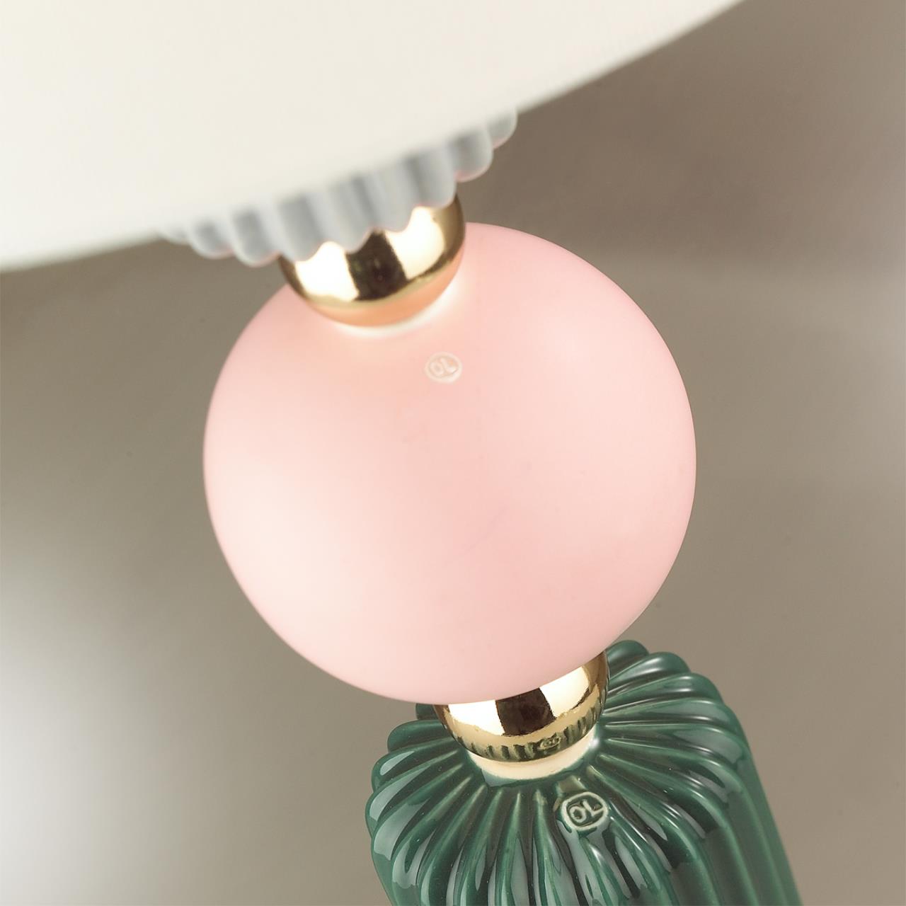 Настольная лампа ODEON LIGHT EXCLUSIVE CLASSIC CANDY золотой E27*1 10W  285 мм