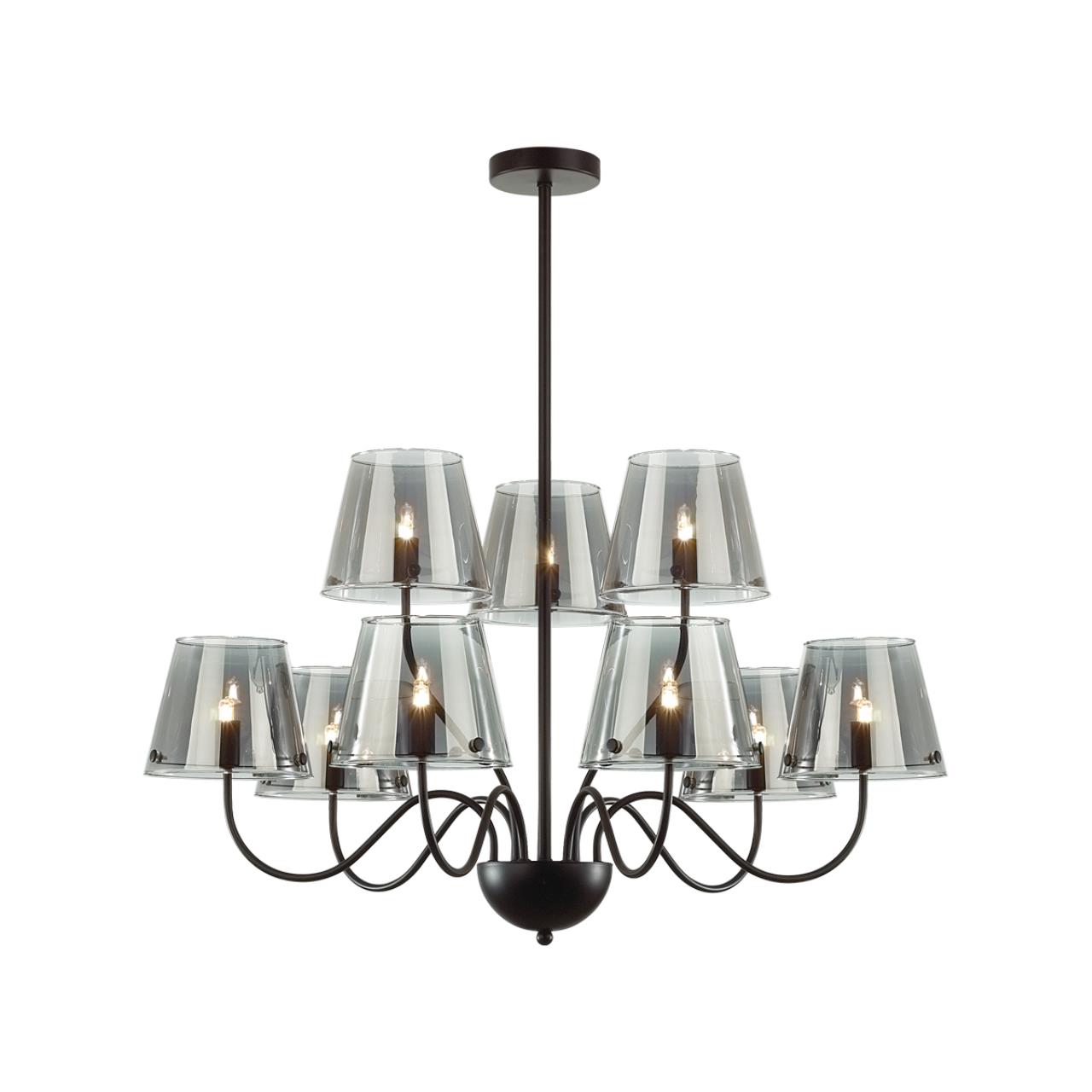 Люстра на штанге LUMION MODERNI SMOKY черный G9*1 10W