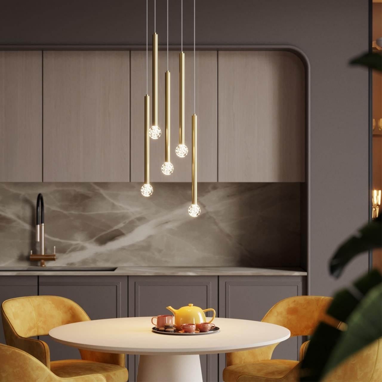 Подвес ODEON LIGHT HIGHTECH FIANO черный
