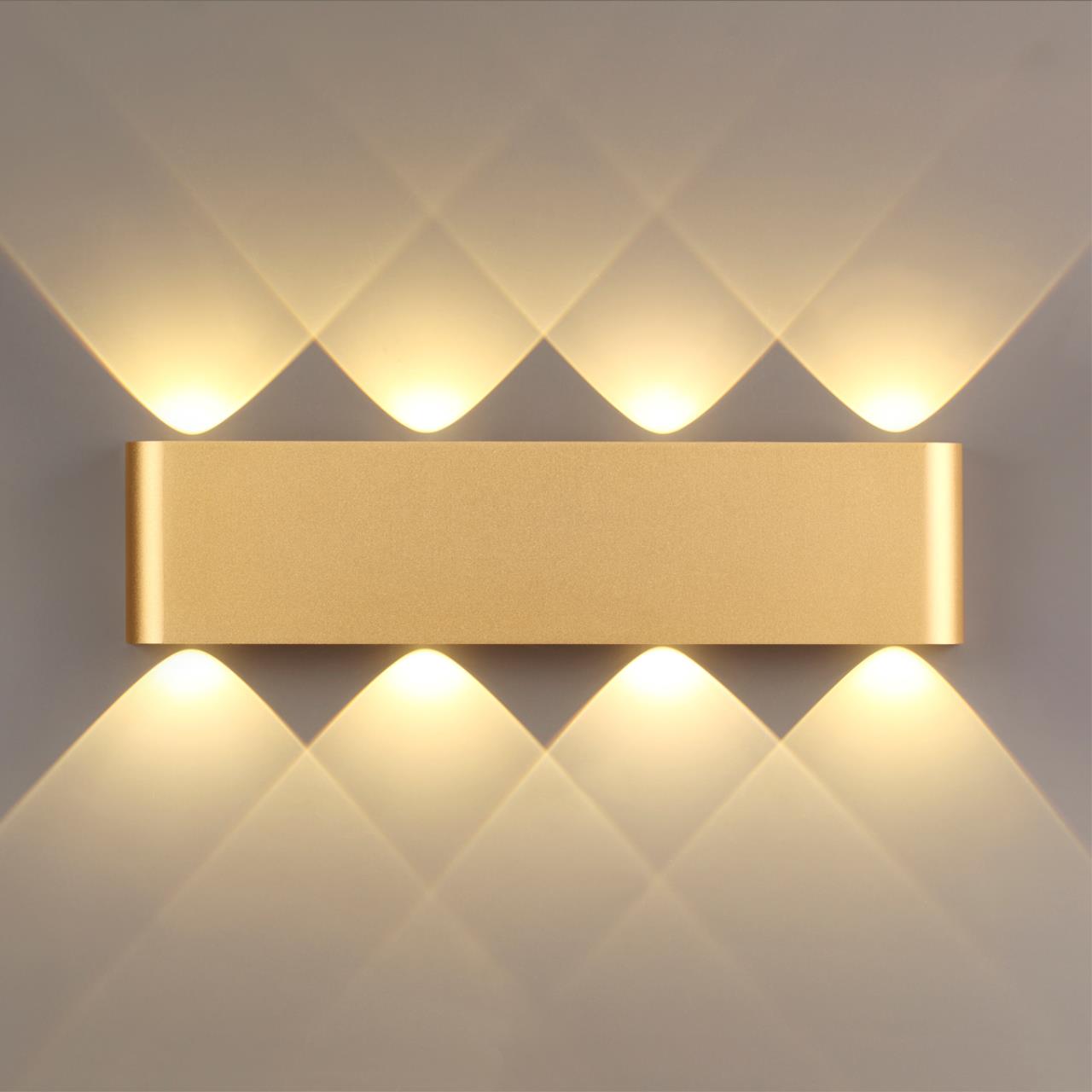 Настенный светильник ODEON LIGHT HIGHTECH MAGNUM золотой