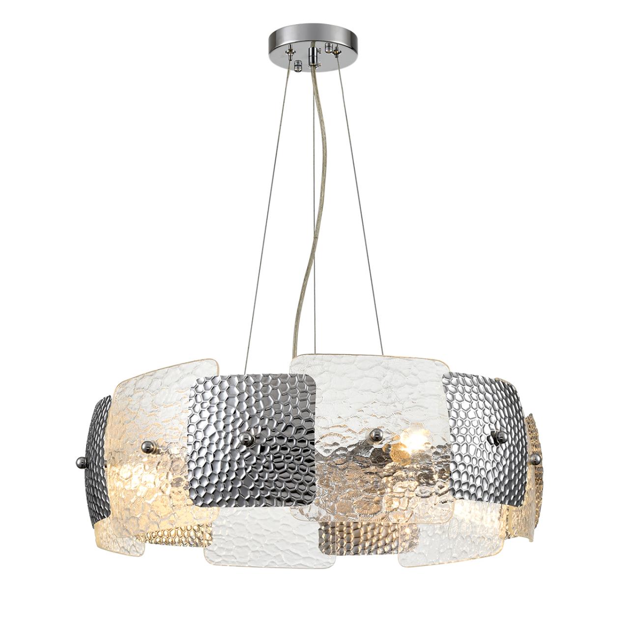 Люстра подвесная LUMION MODERNI LIBERTI хром E14*6 10W