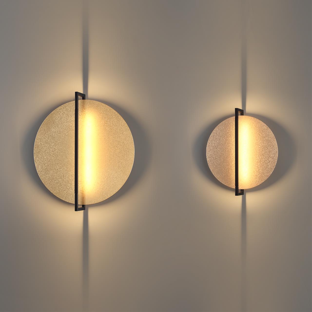 Настенный светильник ODEON LIGHT HIGHTECH LUNAR золотой LED*1 20W 3000К