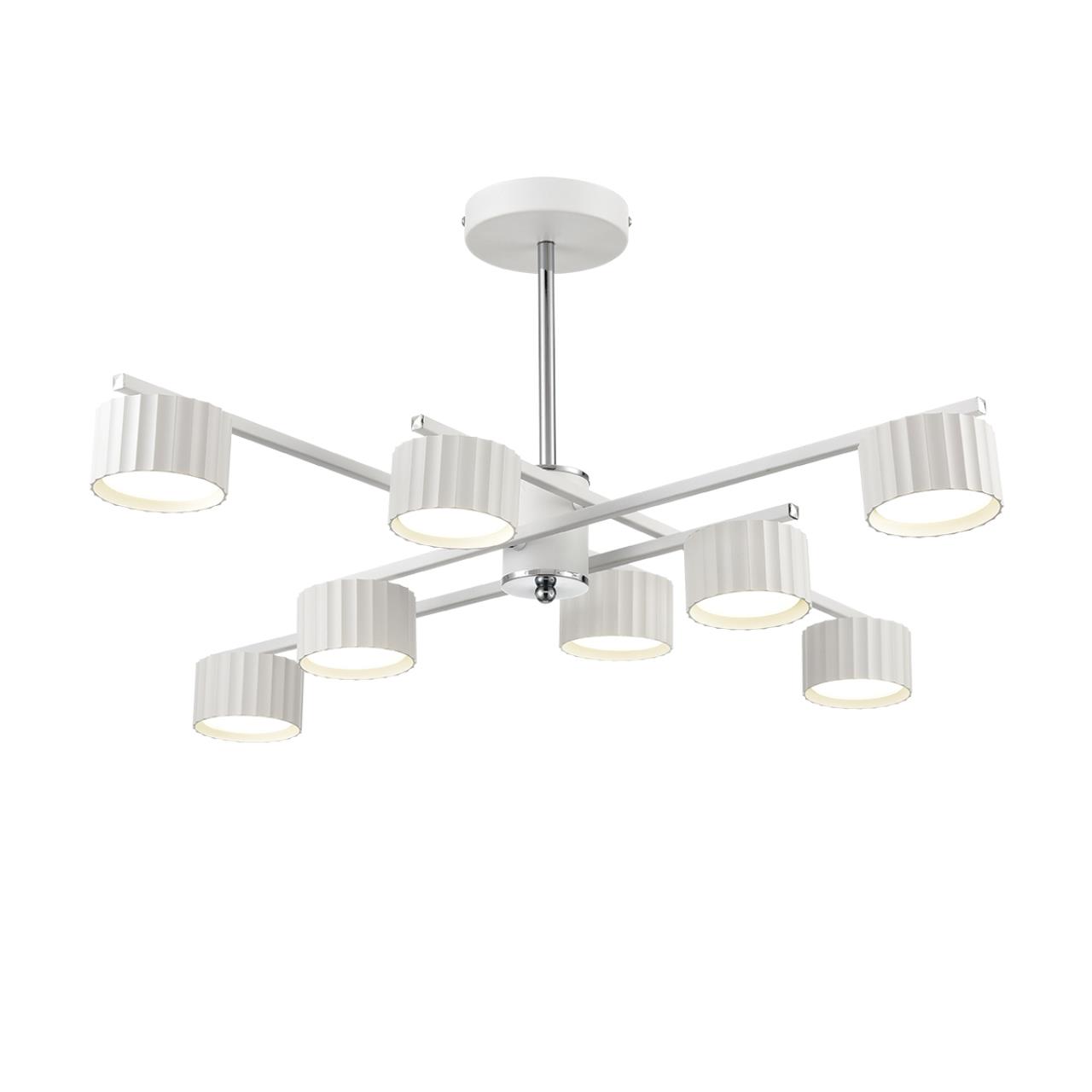 Люстра на штанге LUMION COMFI KARINA белый, хром GX53*8 10W
