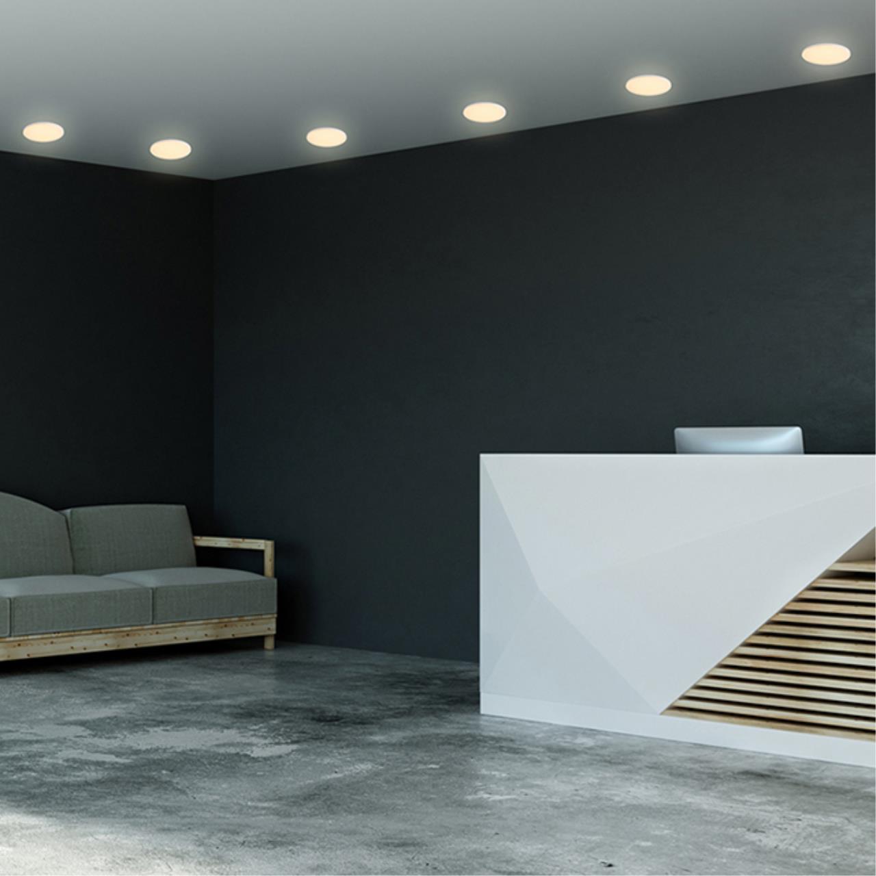 Встраиваемый светильник NOVOTECH SPOT MON белый LED*1 12W 3000К круг
