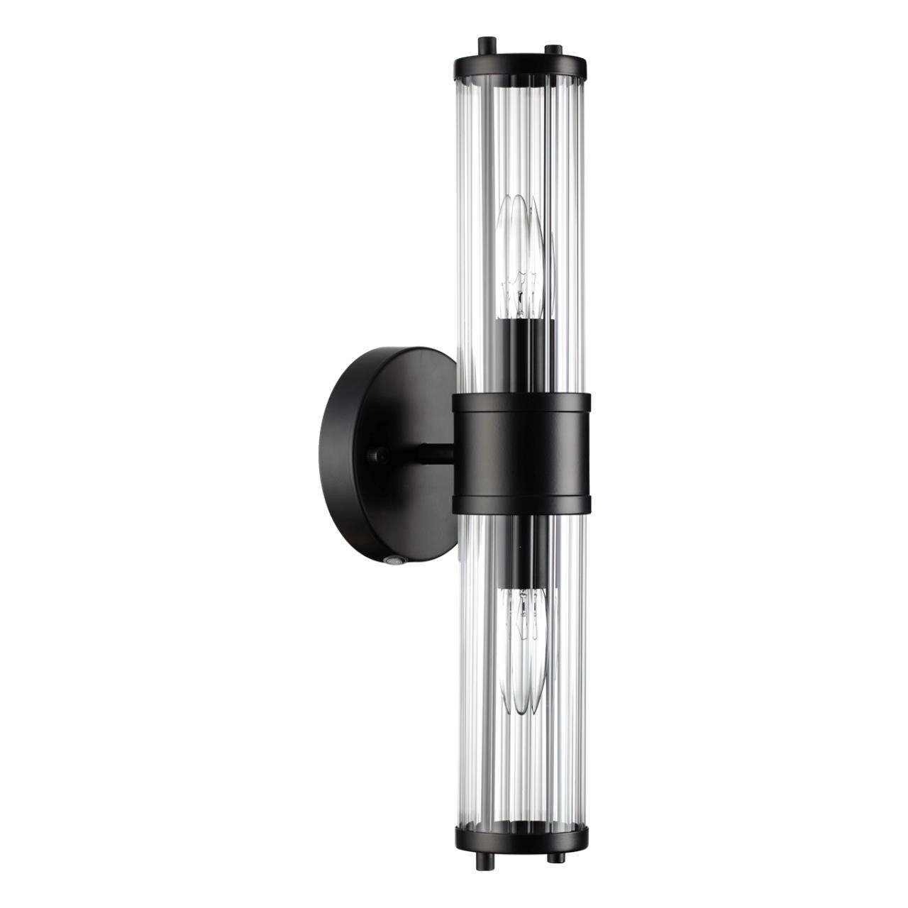 Настенный светильник ODEON LIGHT DROPS KEPA черный