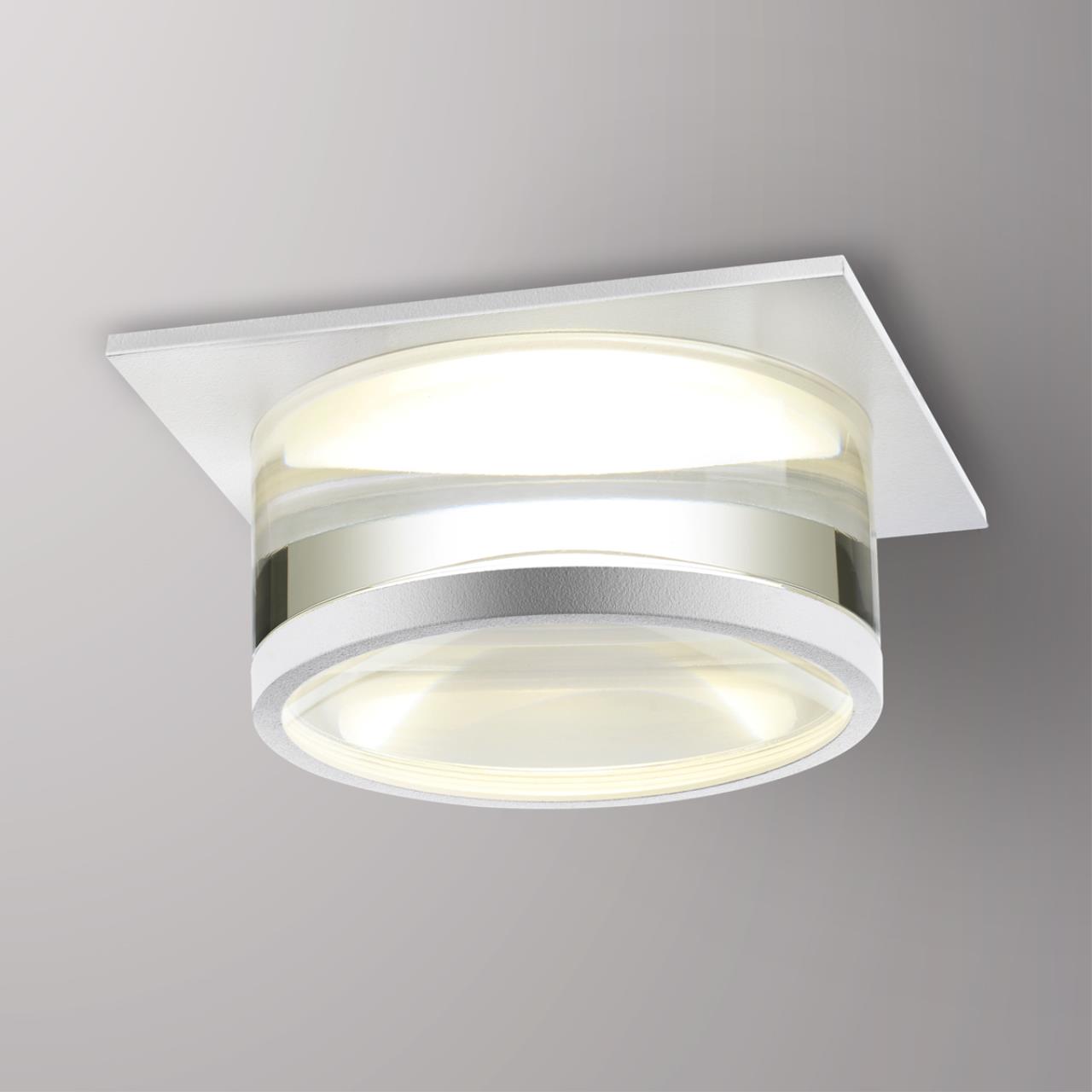 Светильник встраиваемый NOVOTECH SPOT GEM белый GU10*1 10W 92 мм