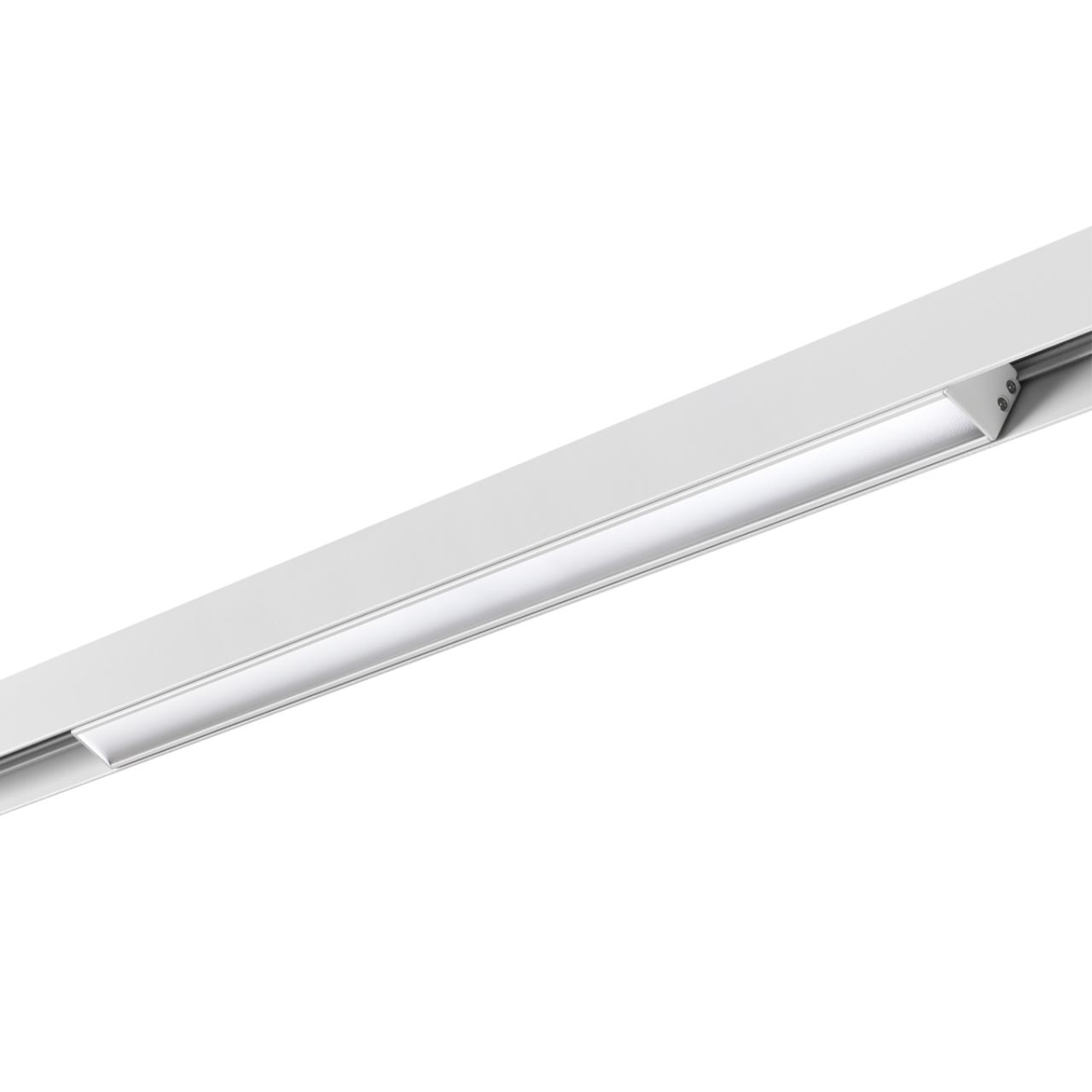 Трековый светильник для низковольного шинопровода NOVOTECH SHINO FLUM белый LED*1 24W 4000К 490 мм опал