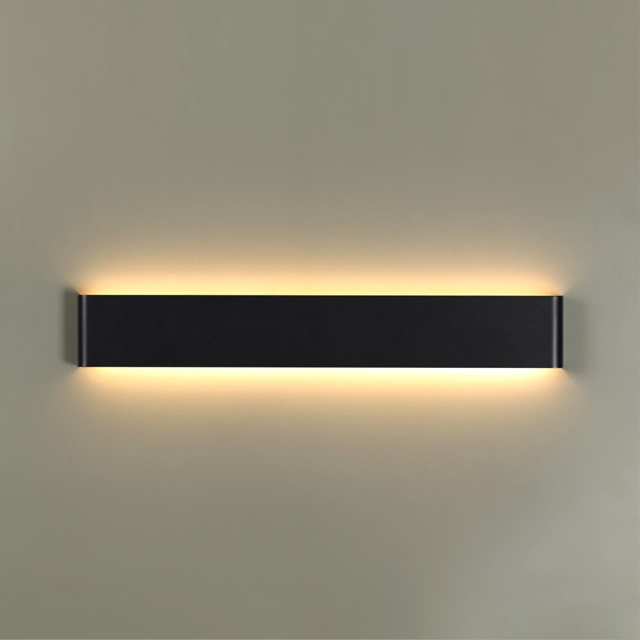 Настенный светильник ODEON LIGHT HIGHTECH FRAMANT черный LED*1 1*20W