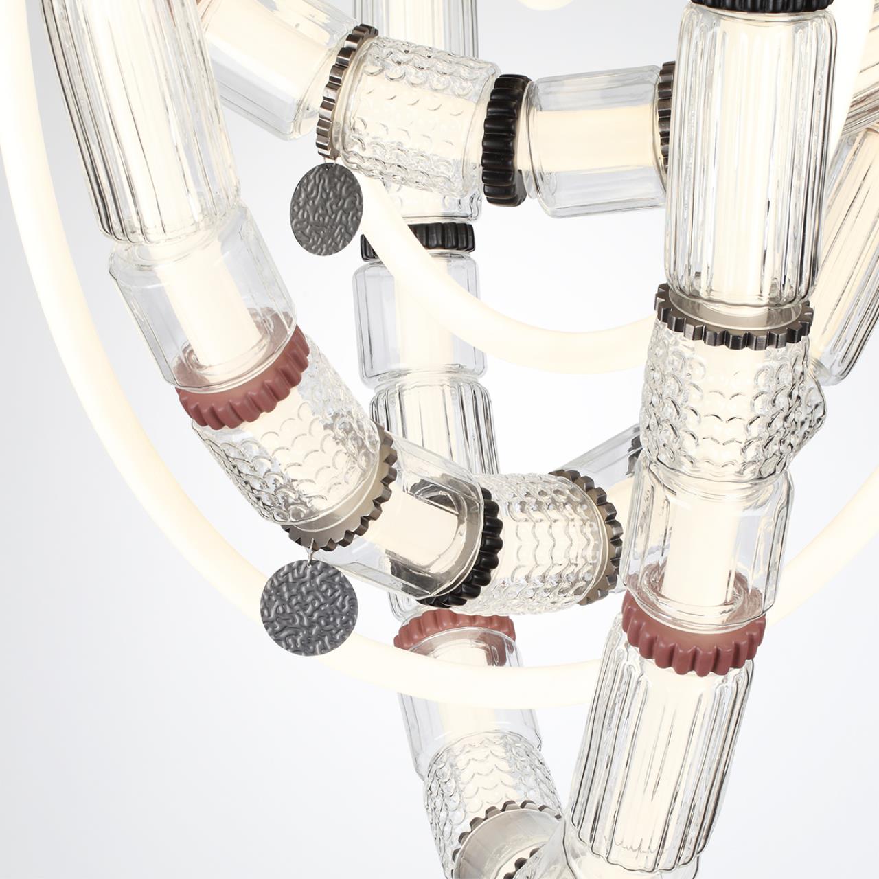 Люстра потолочная ODEON LIGHT EXCLUSIVE L-VISION COLLIER никель