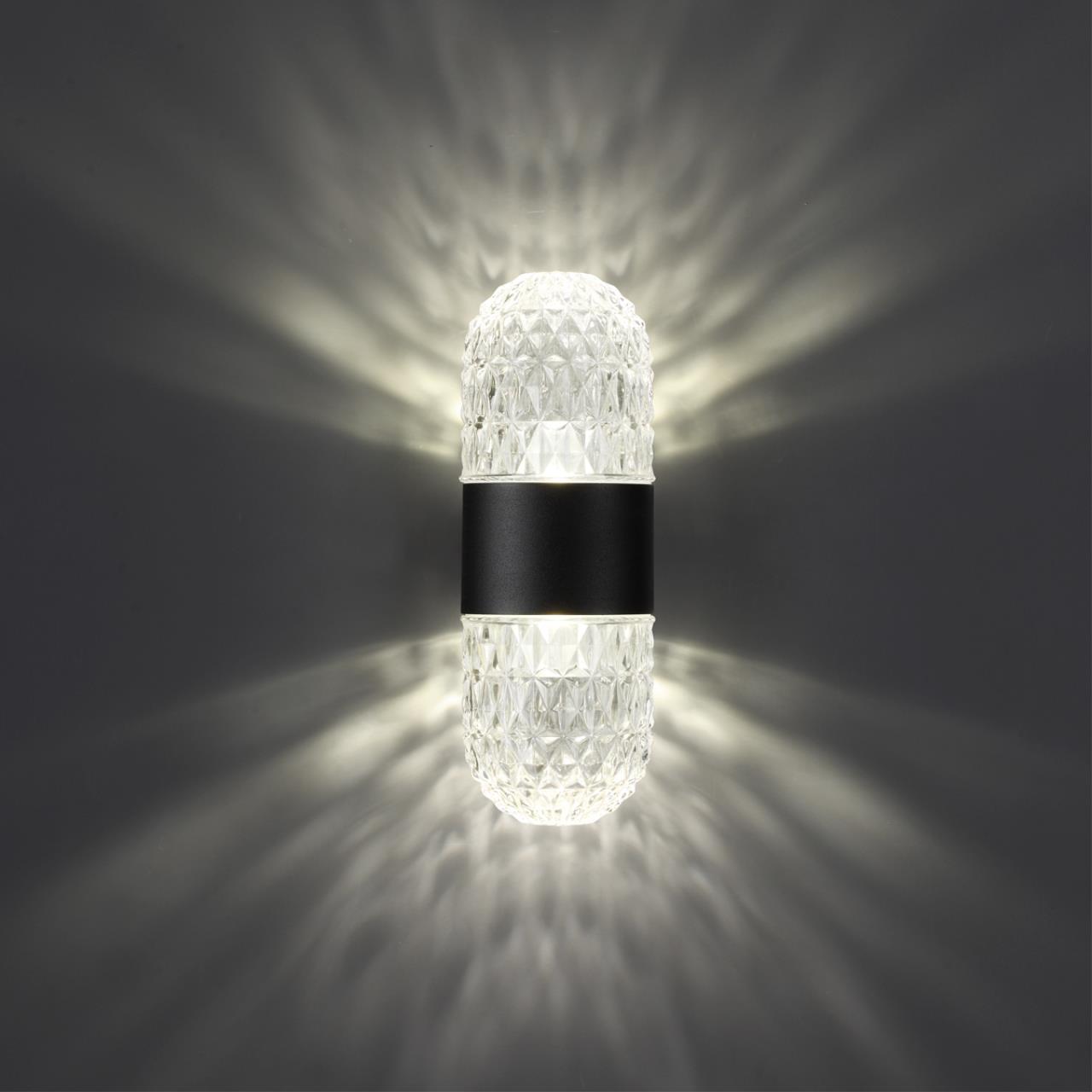 Уличный фасадный светильник NOVOTECH STREET ESTIMA черный LED 14W 4000К