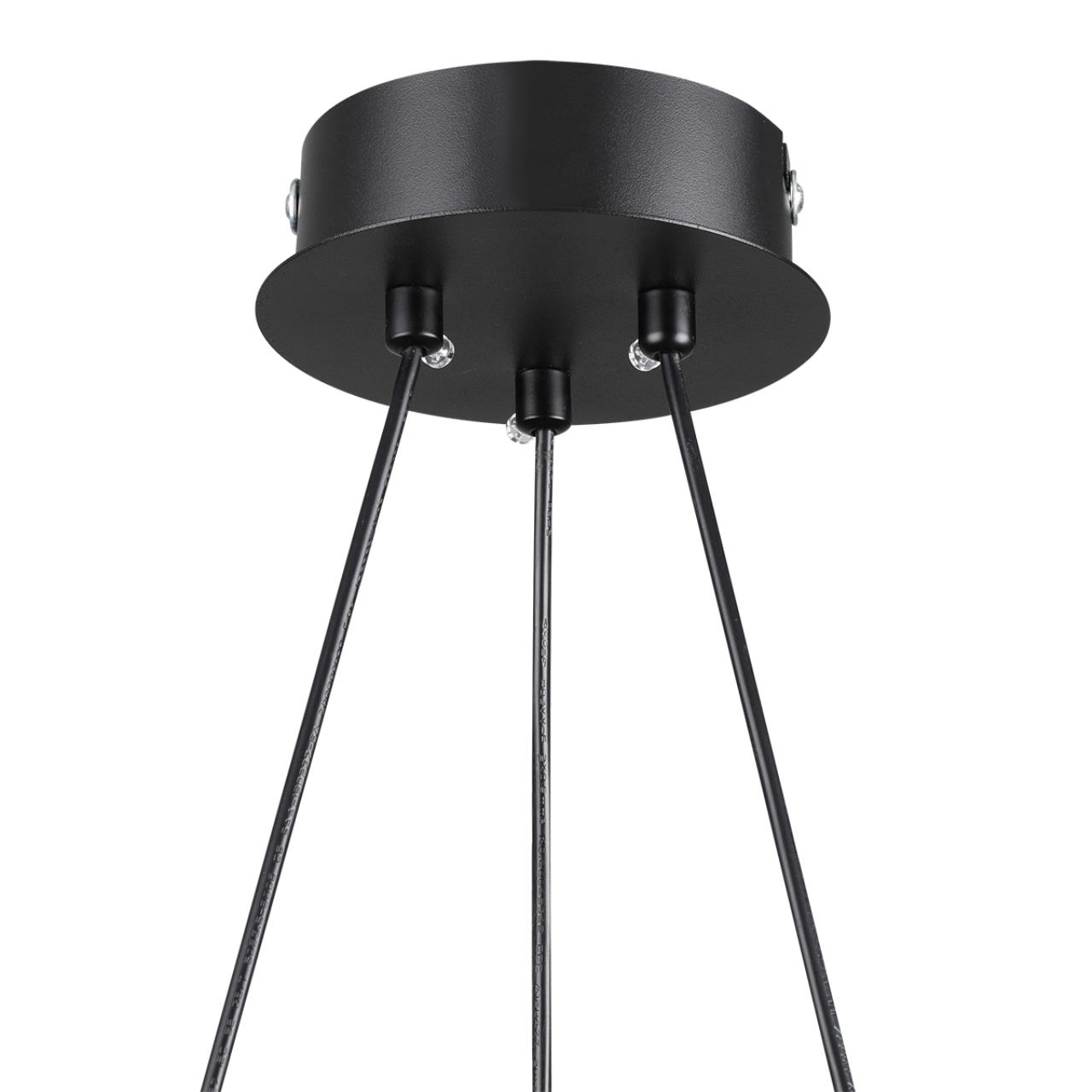 Люстра подвесная LUMION COMFI LAMINA черный, золотой GU10*6 10W