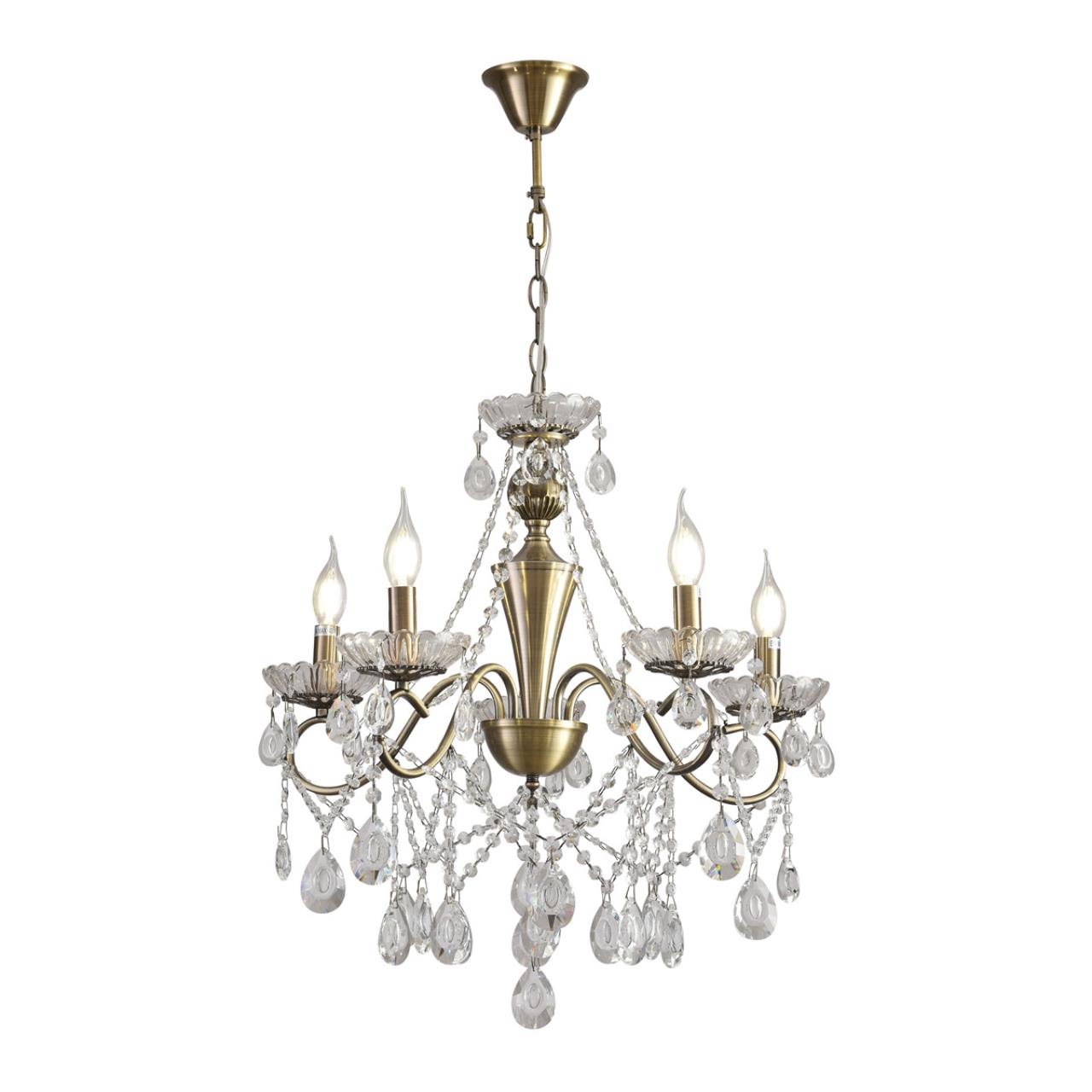 Люстра потолочная LUMION CLASSI LUINA бронзовый E14*5 10W