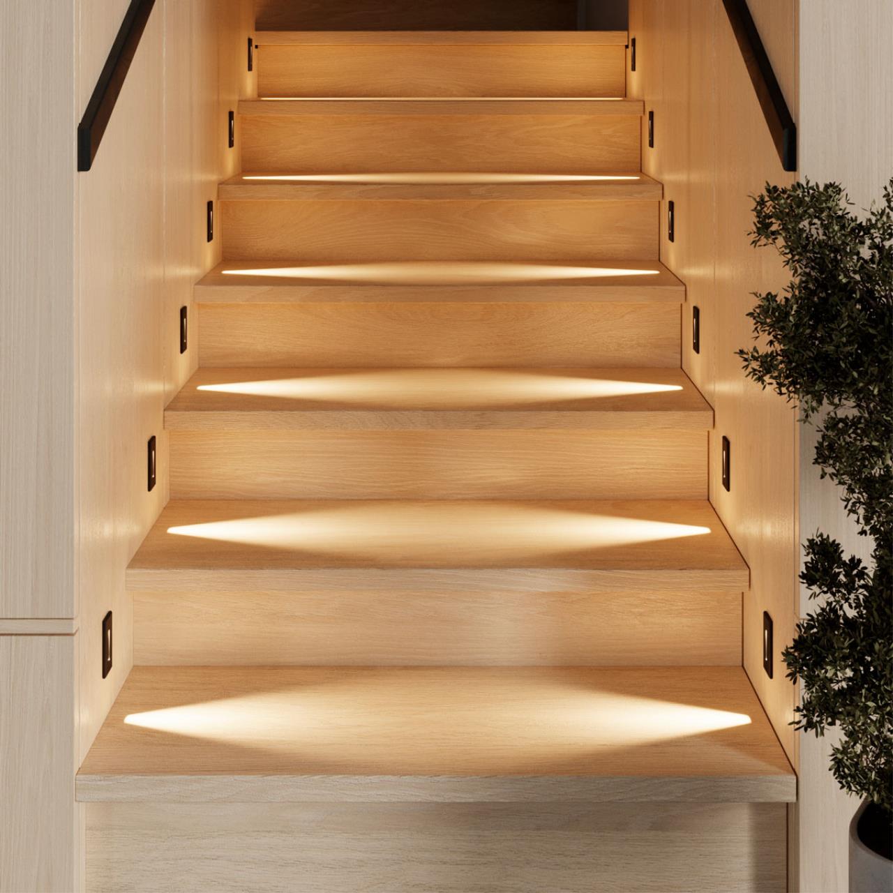 Подсветка для лестниц ODEON LIGHT HIGHTECH ESCALA античная бронза LED*9 3W