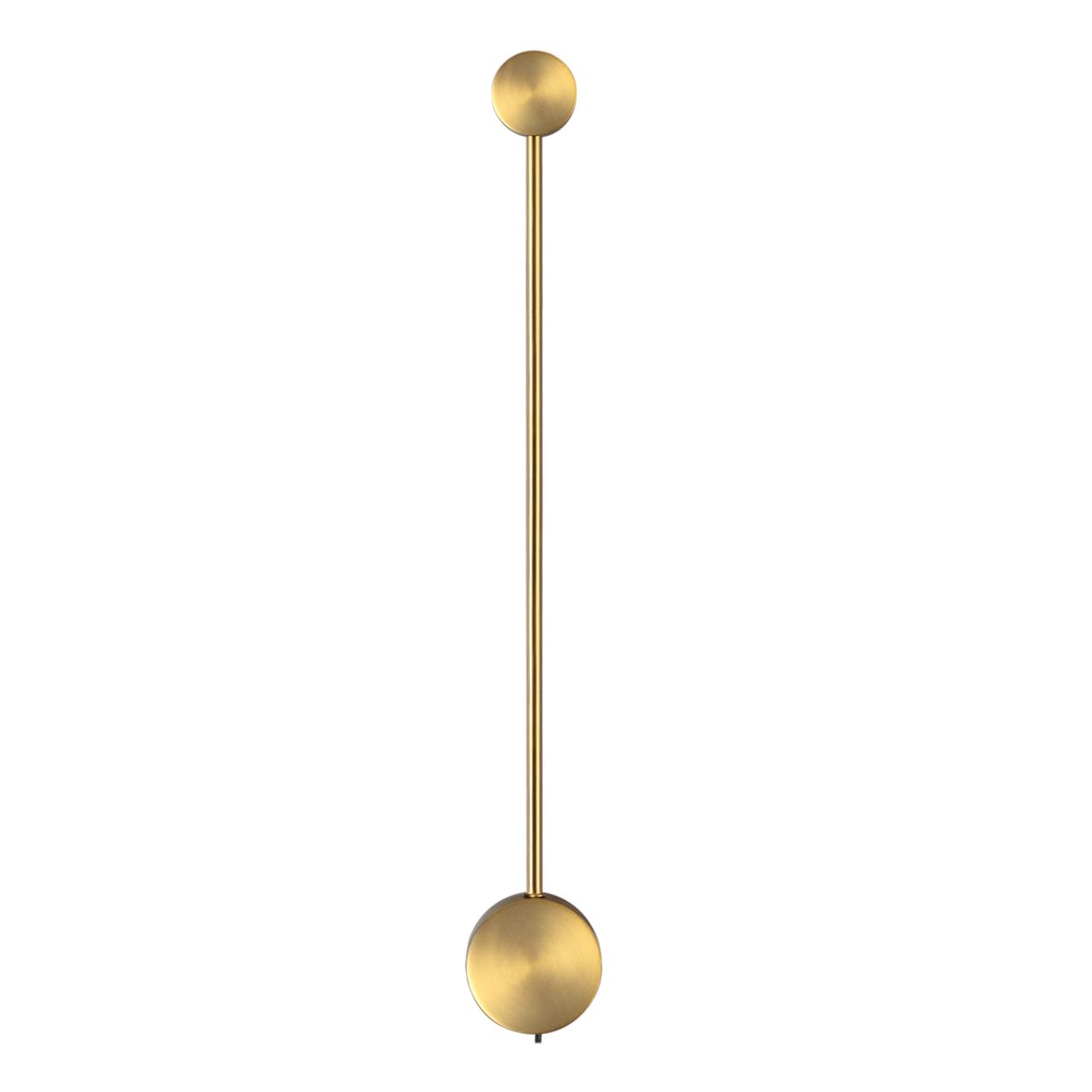 Настенный светильник ODEON LIGHT HIGHTECH SATELLITE античная бронза LED*1 6W 3000/4000К 680 мм