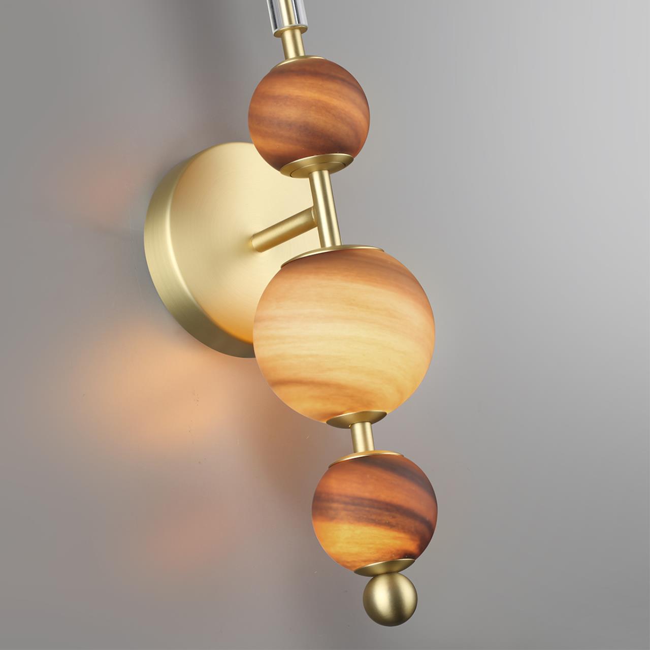 Настенный светильник ODEON LIGHT EXCLUSIVE MODERN CALLISTO золотой