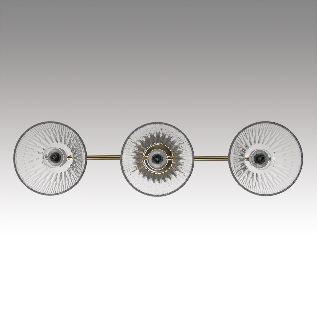 Люстра потолочная LUMION COMFI VIVIAN латунь E27*3 10W