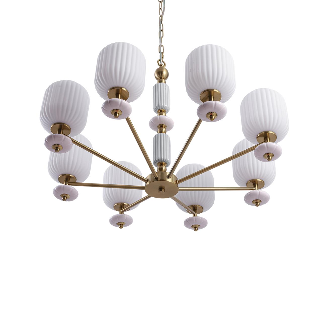 Люстра LUMION MODERNI ALEGRA бронзовый E27*8 10W