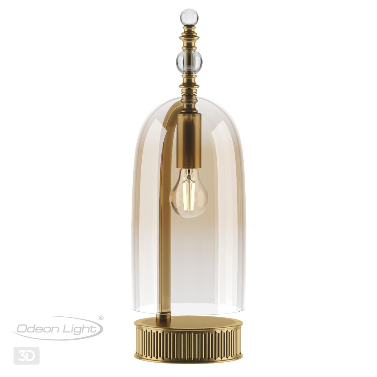 Настольная лампа ODEON LIGHT EXCLUSIVE NEO BELL бронзовый
