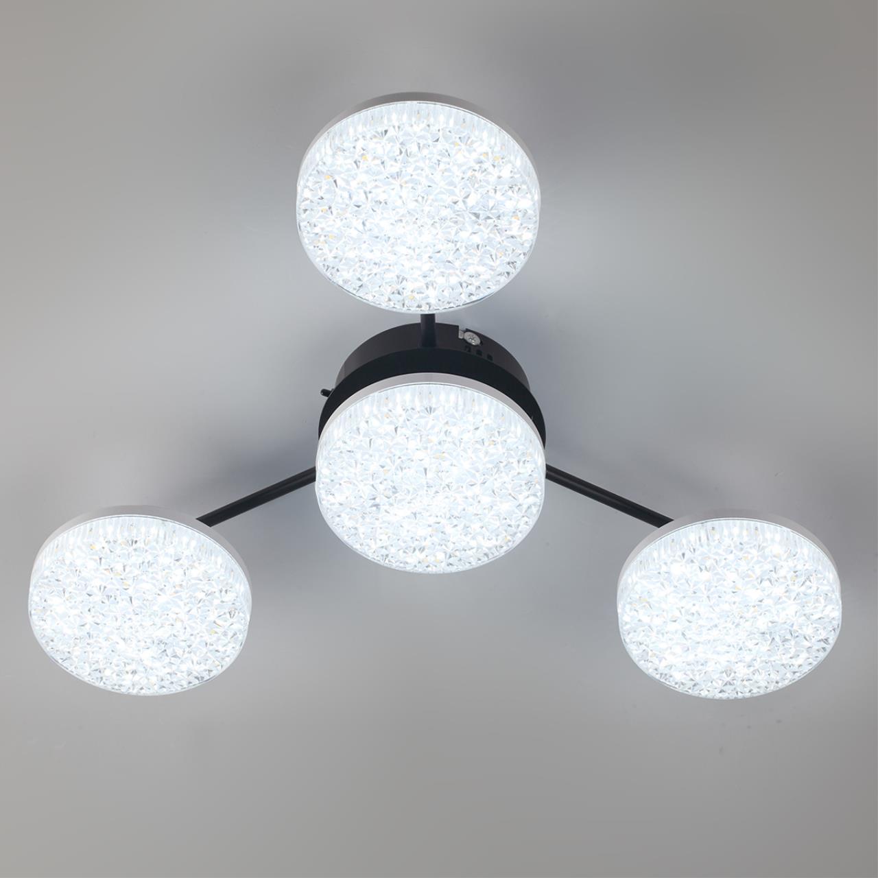 Люстра потолочная LUMION LEDIO DIDANA черный LED*1 55W