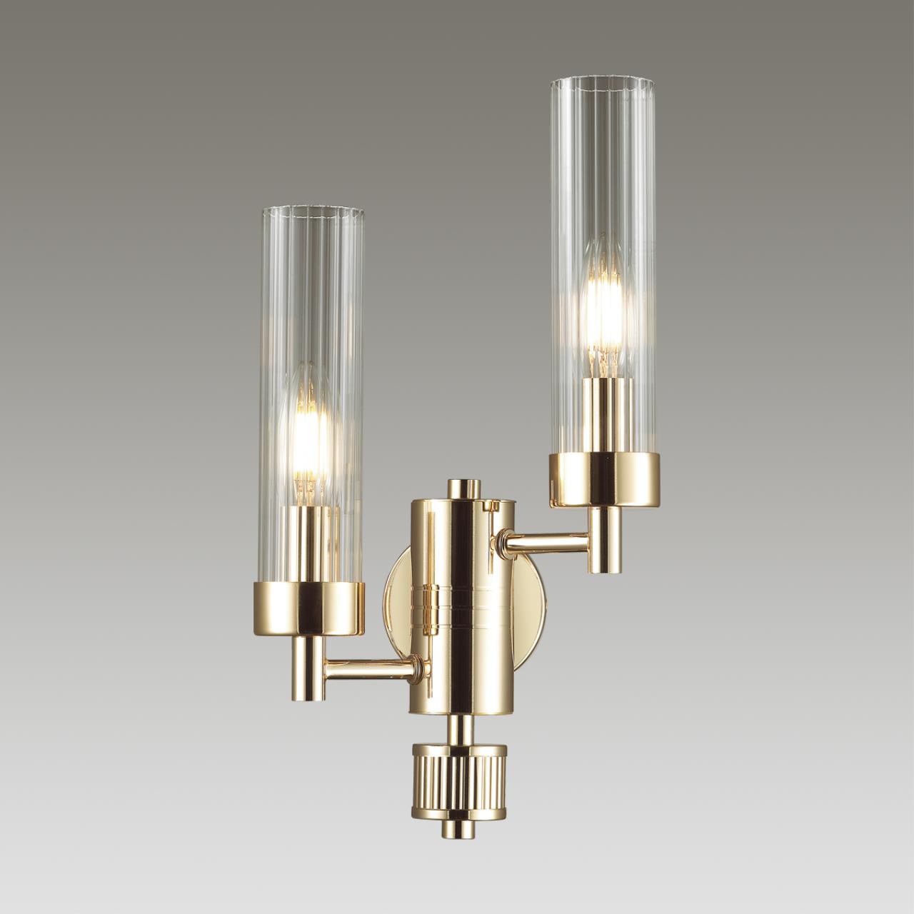Бра LUMION CLASSI KAMILLA золотой E14*2 10W