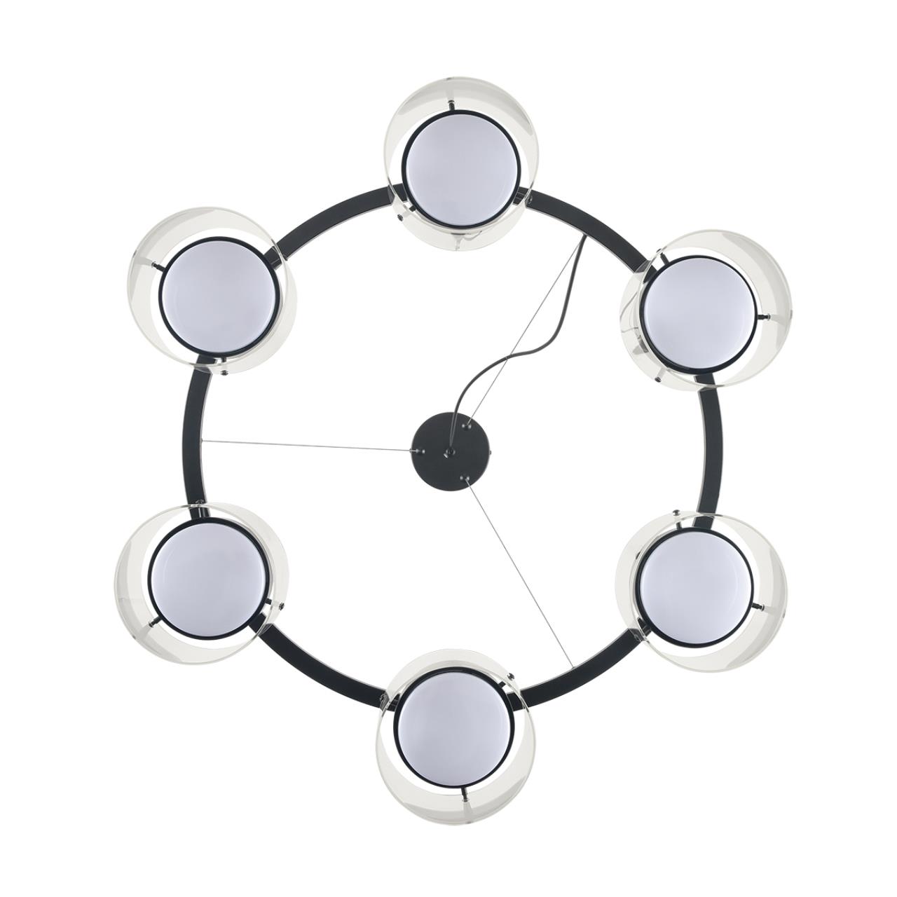 Люстра подвесная LUMION COMFI NATALINA черный GX70*6 15W