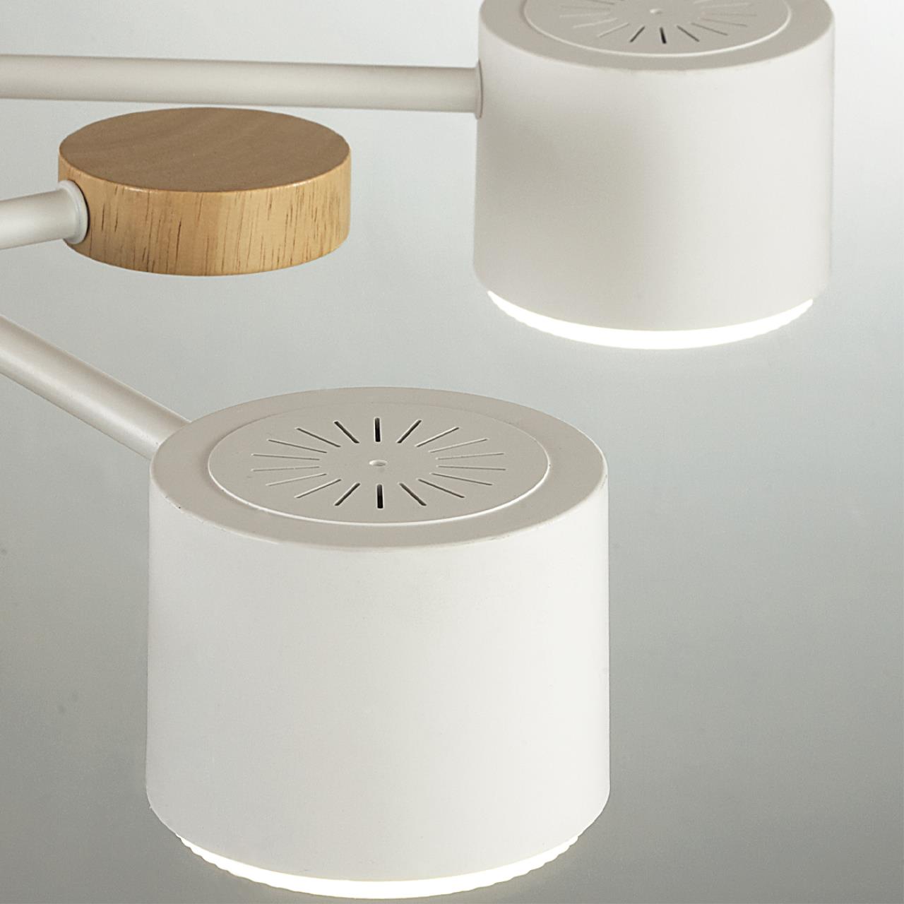 Люстра потолочная LUMION COMFI RONDO белый, бежевый GX53*7 10W