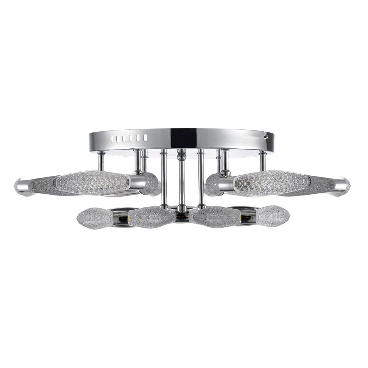 Люстра потолочная LUMION LEDIO RUANA хром LED*1 120W