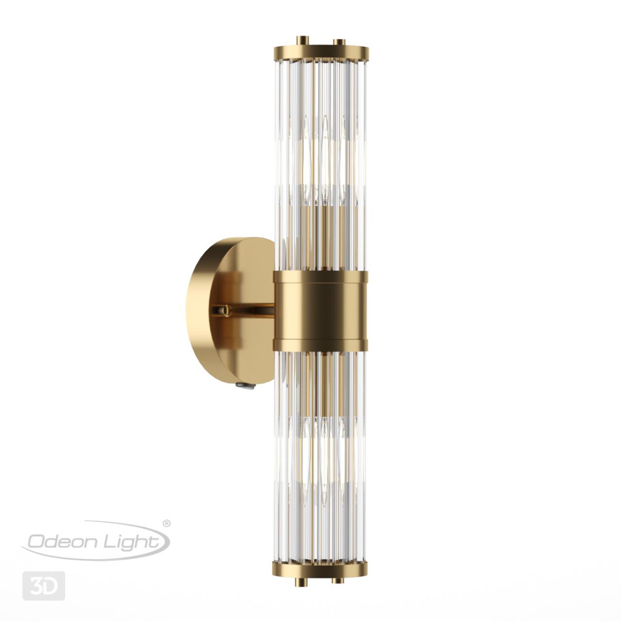 Настенный светильник ODEON LIGHT DROPS KEPA бронзовый