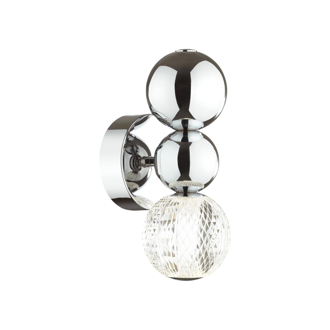 Бра ODEON LIGHT L-VISION CRYSTAL хром LED*1 4W